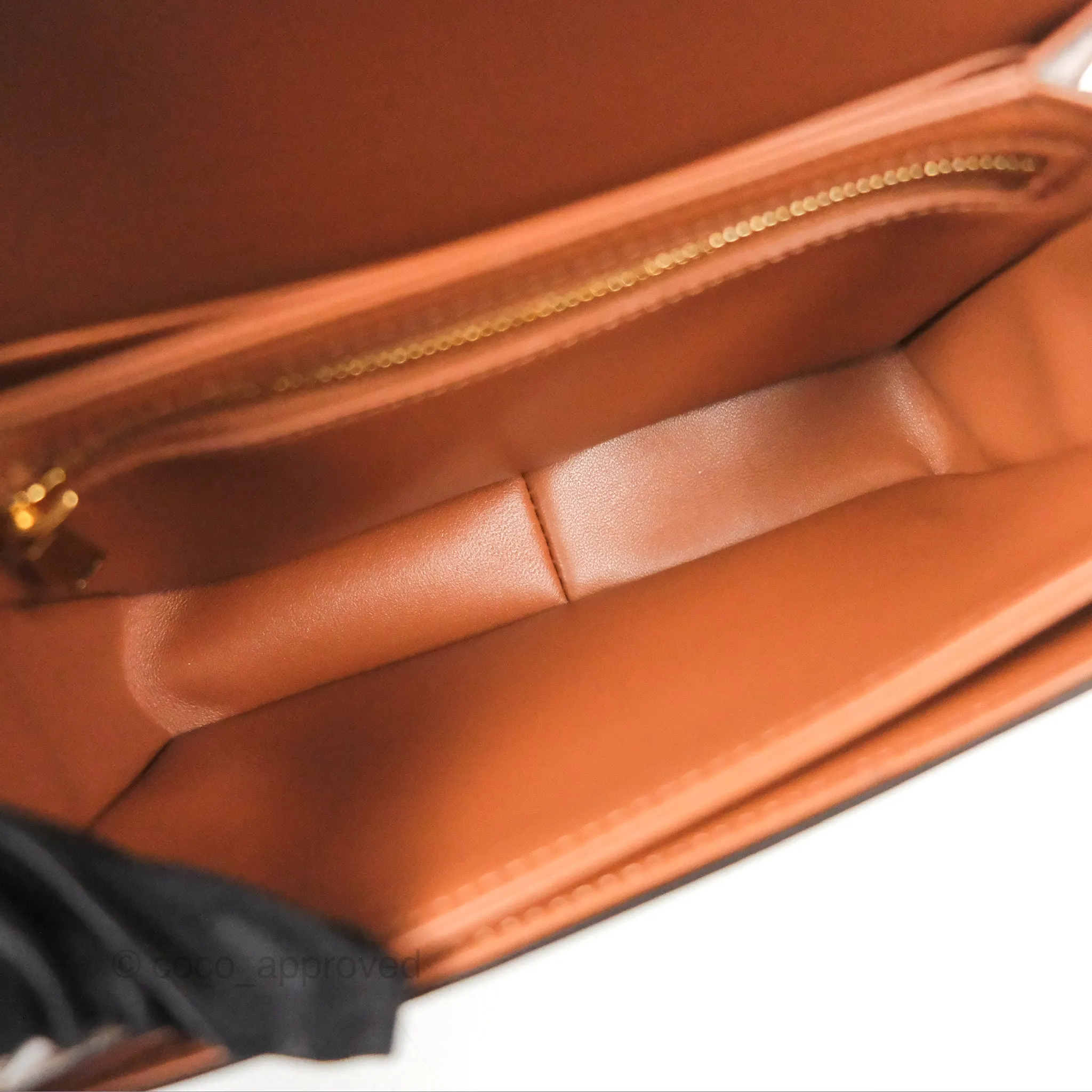 Celine Teen Triomphe Bag Triomphe Canvas Grege Calfskin