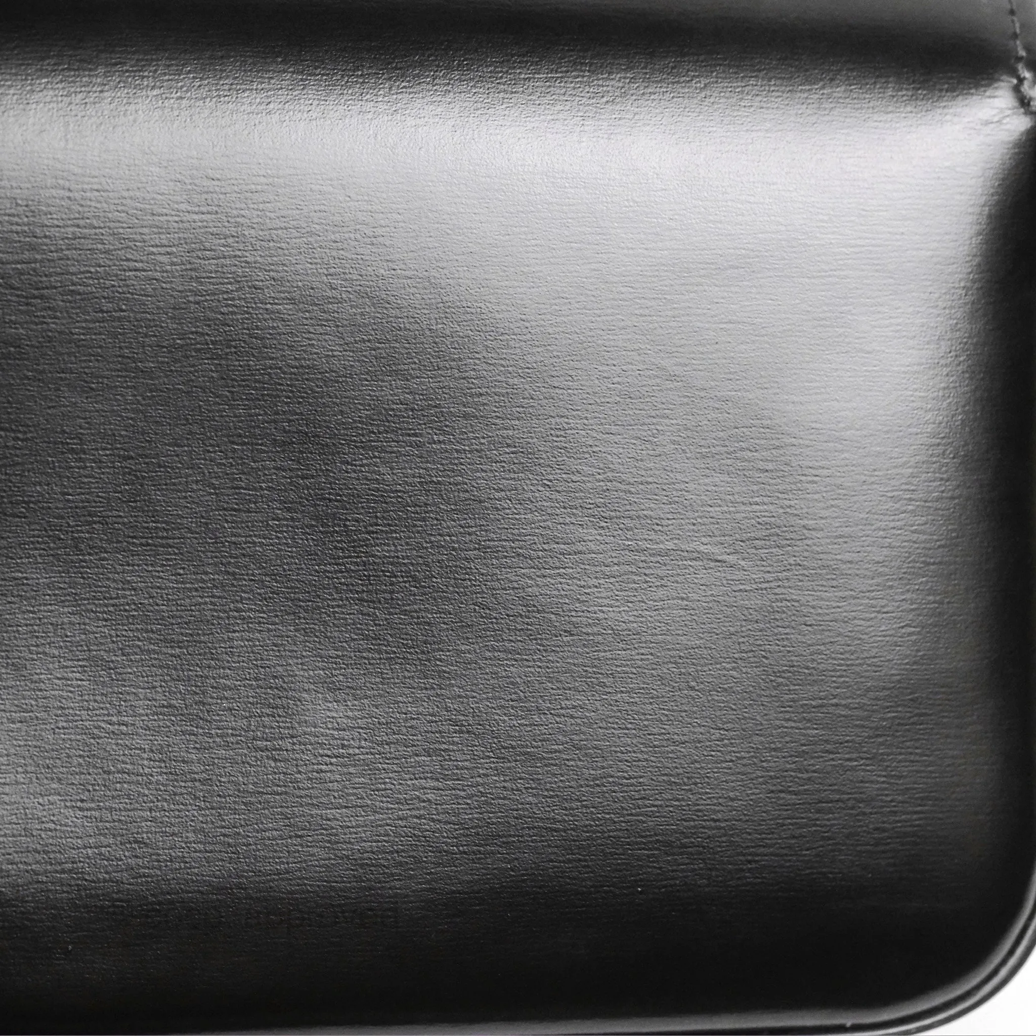 Celine Triomphe Shoulder Bag Black Calfskin