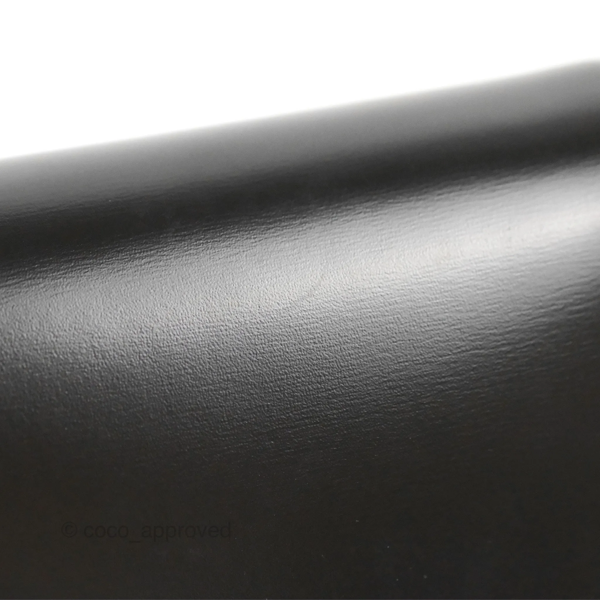 Celine Triomphe Shoulder Bag Black Calfskin