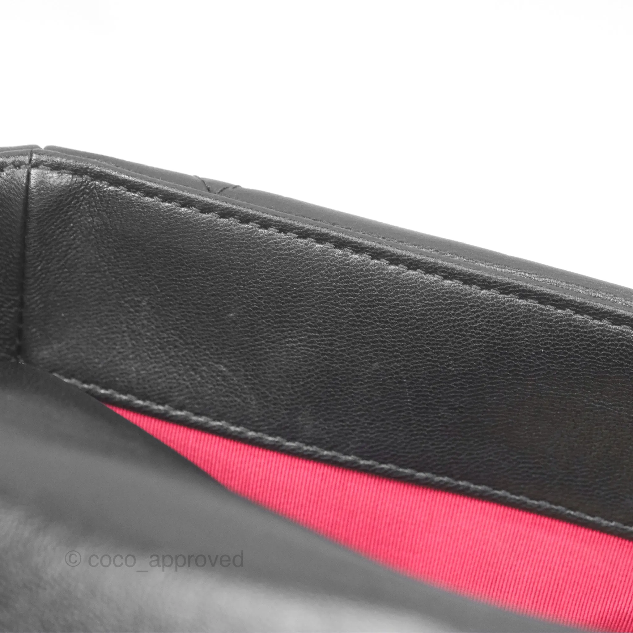 Chanel 19 Medium Black Goatskin Mixed Hardware