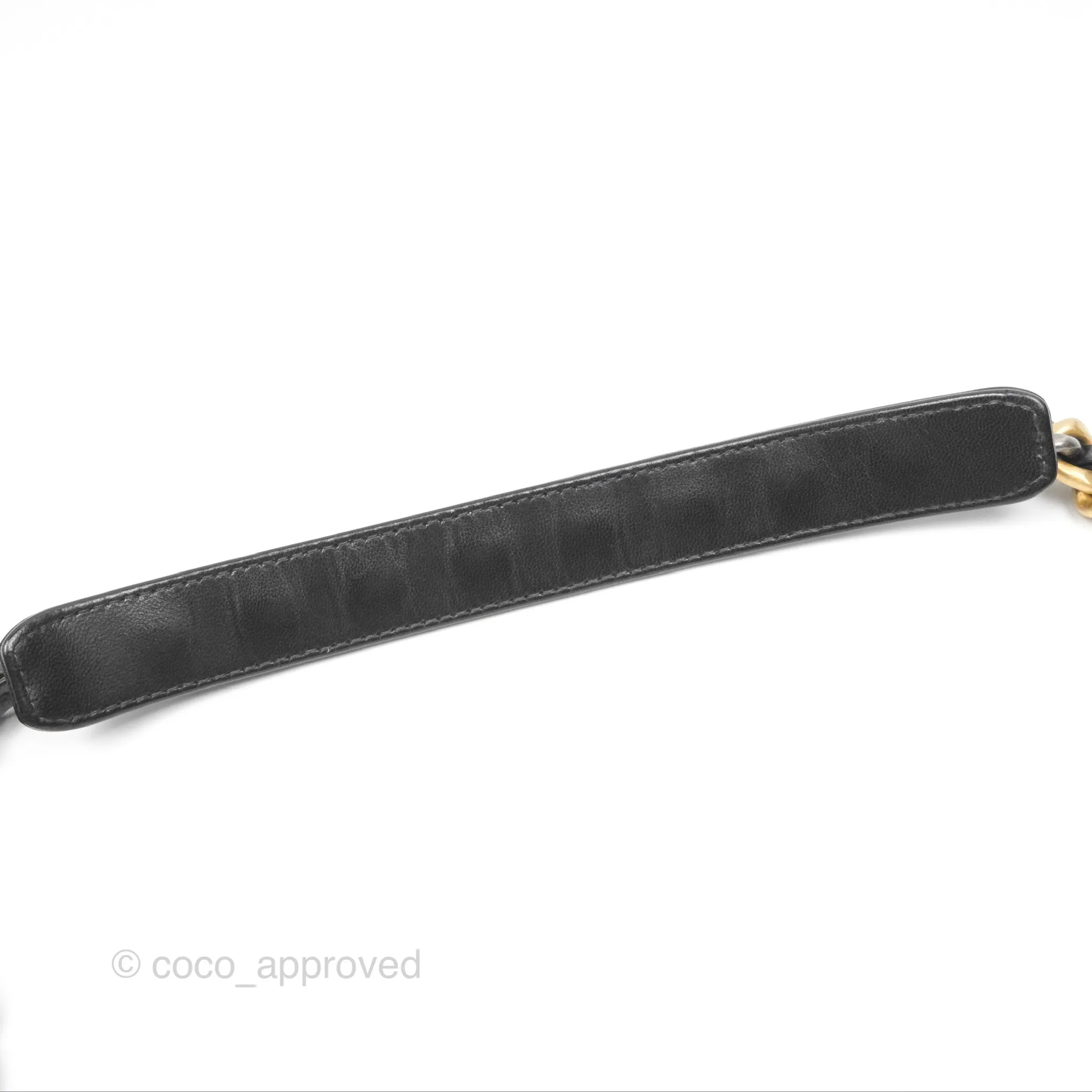 Chanel 19 Medium Black Goatskin Mixed Hardware