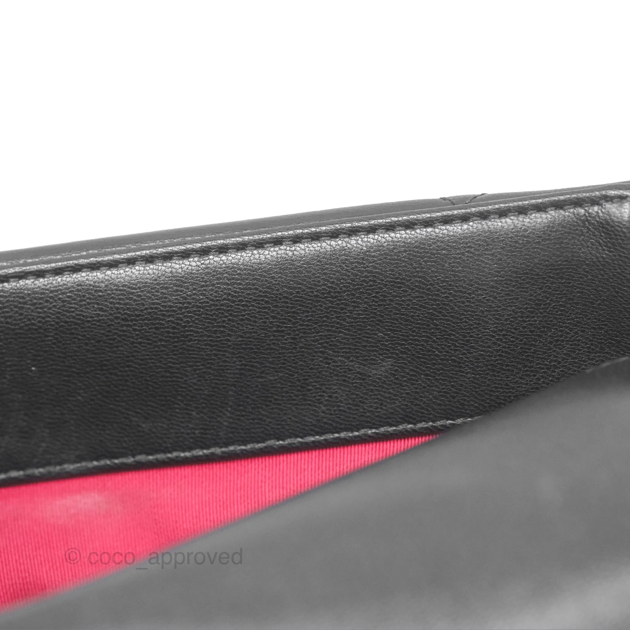 Chanel 19 Medium Black Goatskin Mixed Hardware