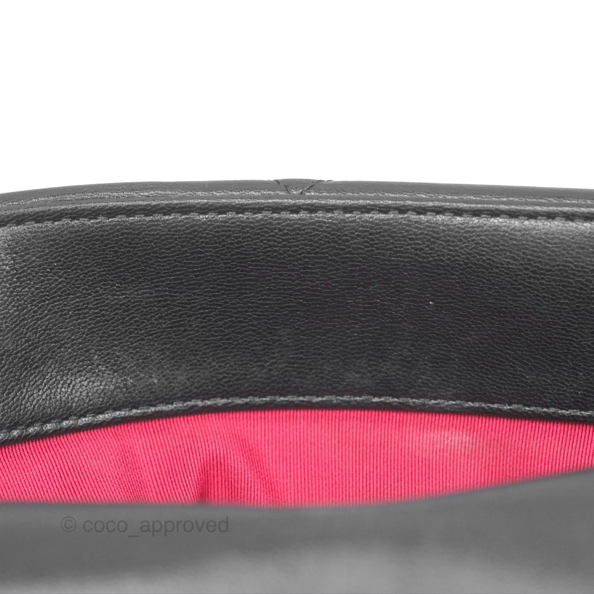 Chanel 19 Medium Black Goatskin Mixed Hardware