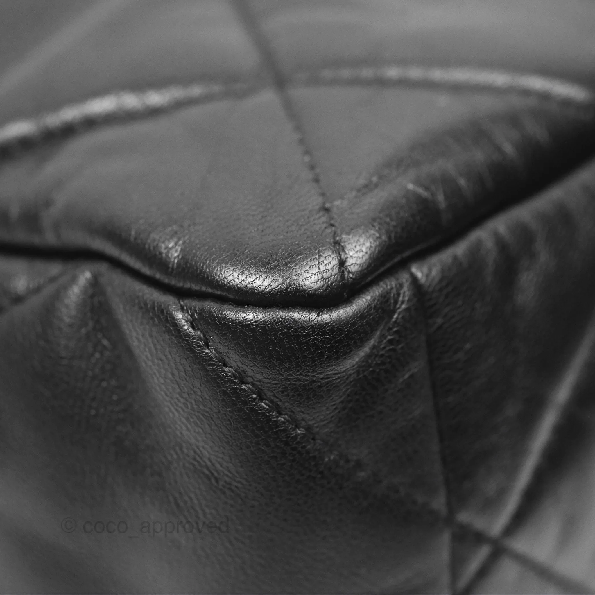 Chanel 19 Medium Black Goatskin Mixed Hardware