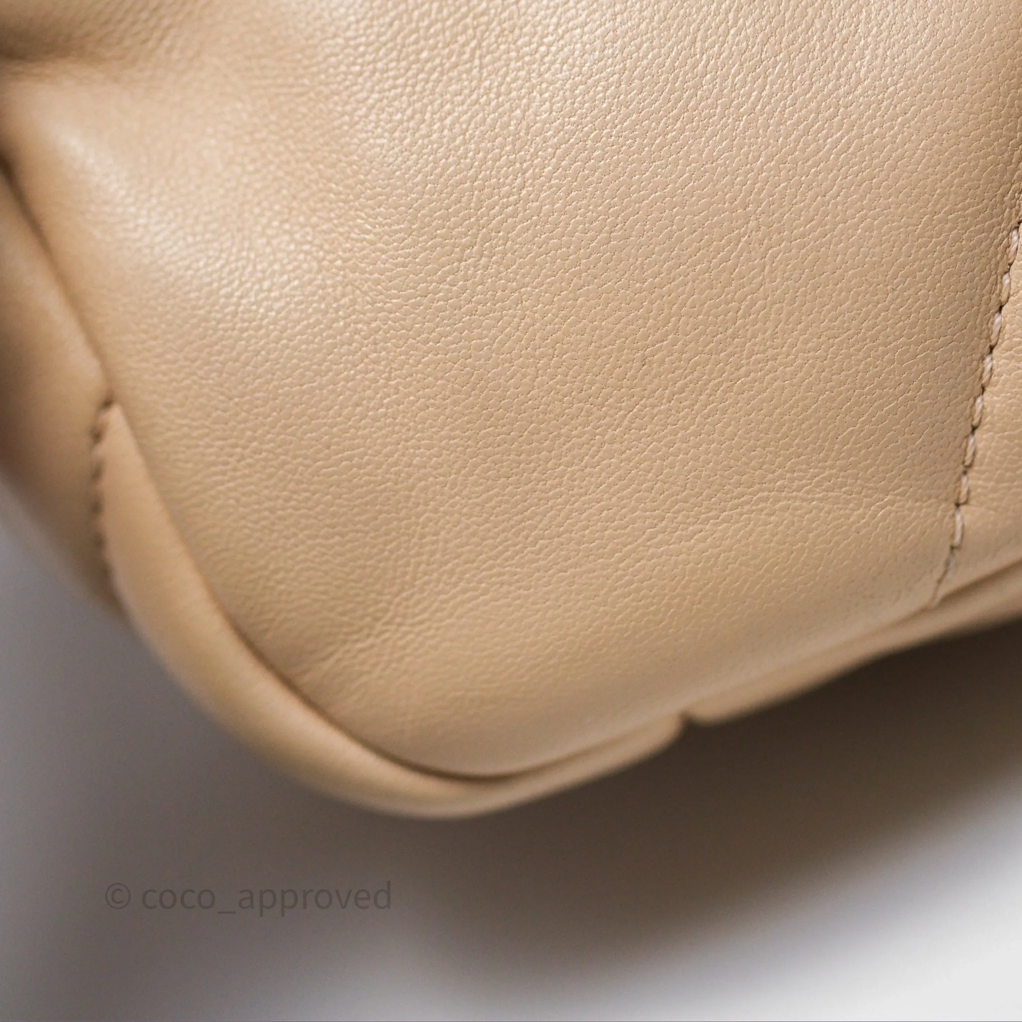 Chanel 19 Small Beige Mixed Hardware