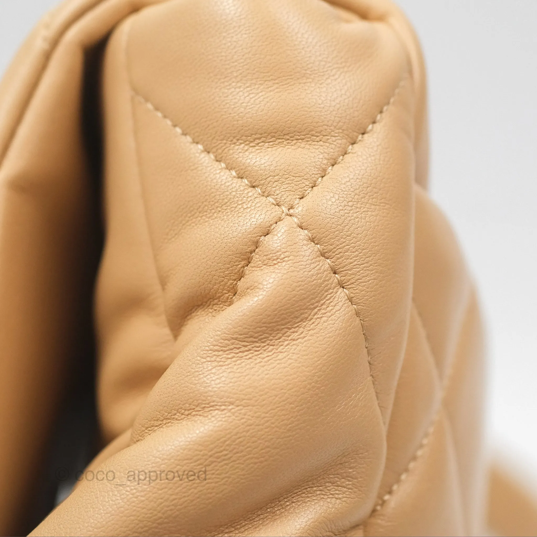 Chanel 19 Small Beige Mixed Hardware