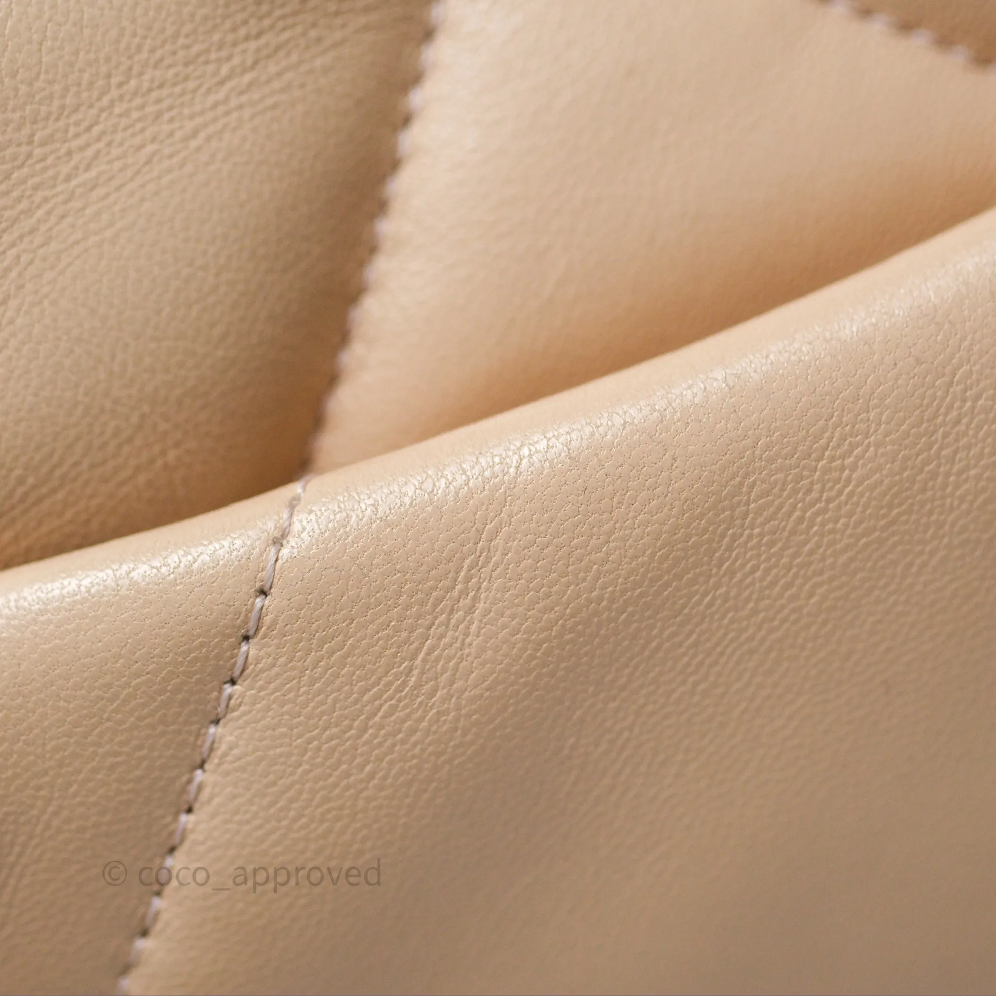 Chanel 19 Small Beige Mixed Hardware