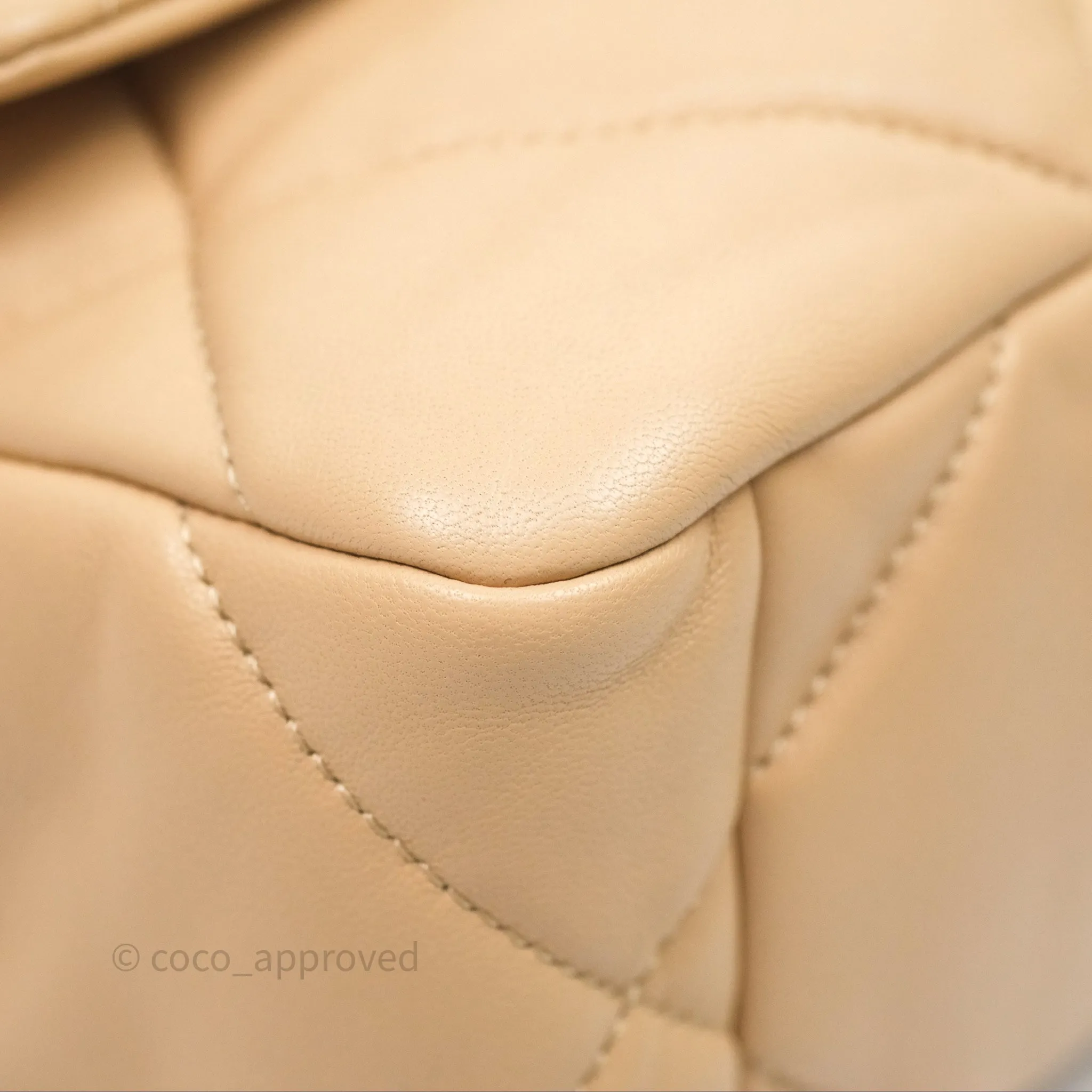 Chanel 19 Small Beige Mixed Hardware