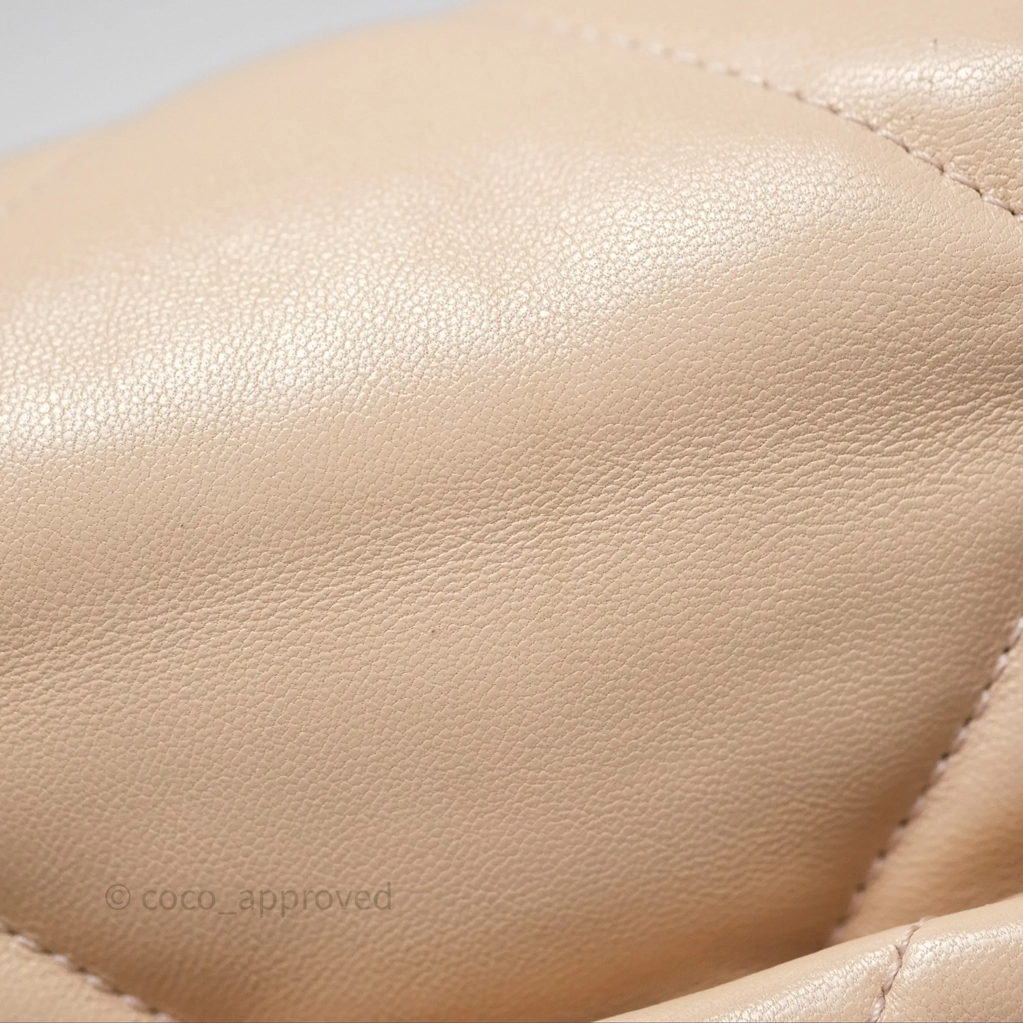 Chanel 19 Small Beige Mixed Hardware