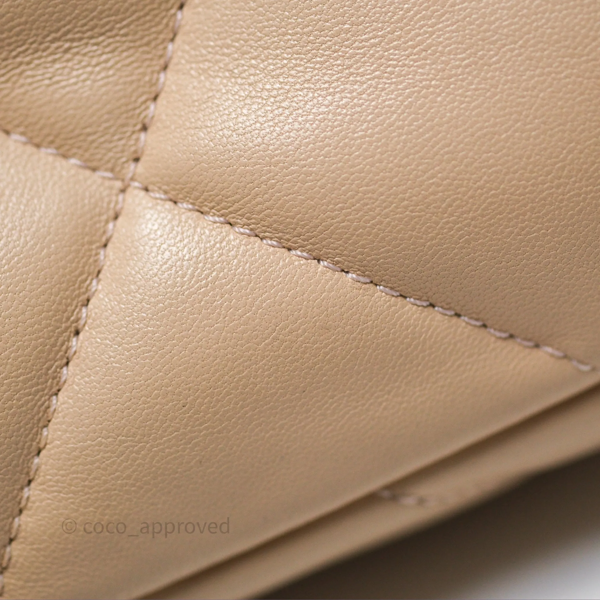 Chanel 19 Small Beige Mixed Hardware