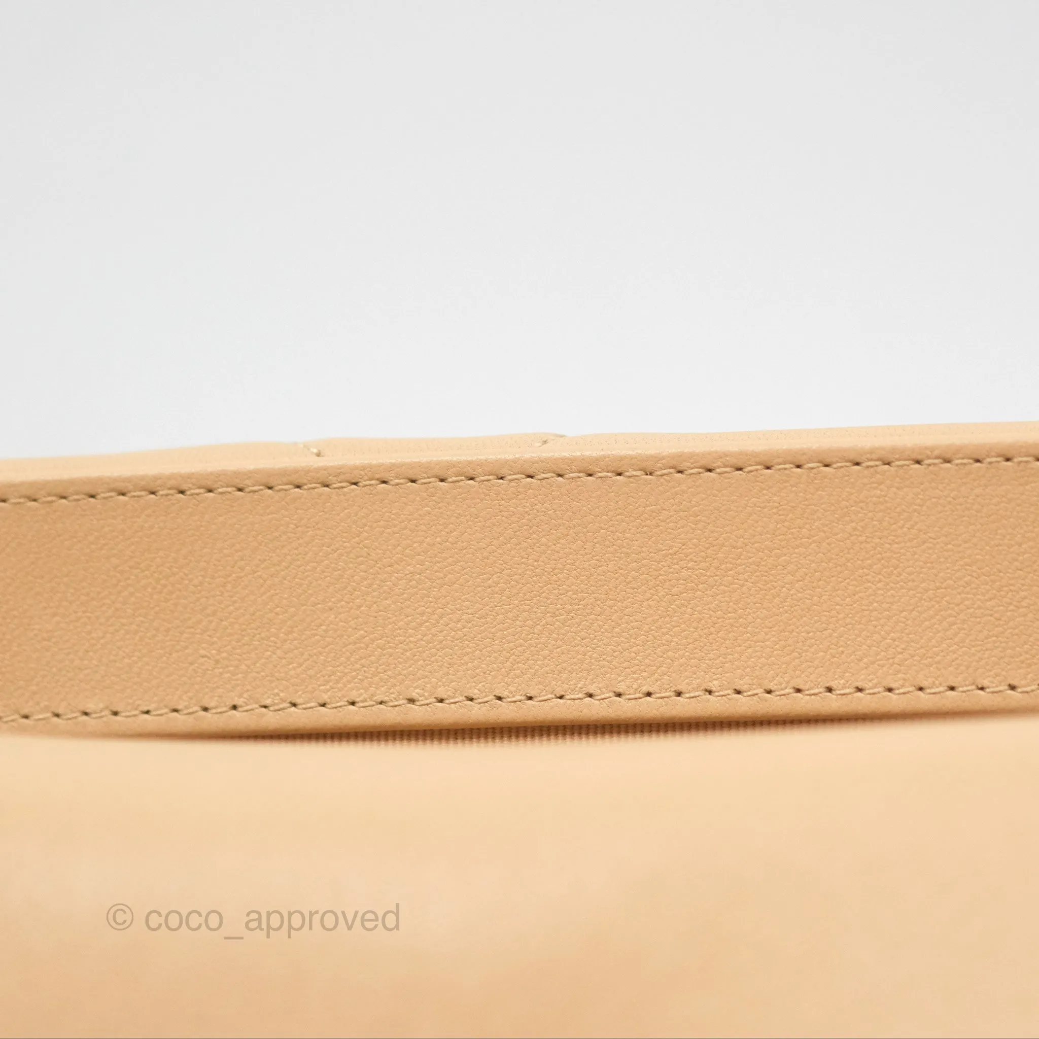 Chanel 19 Small Beige Mixed Hardware
