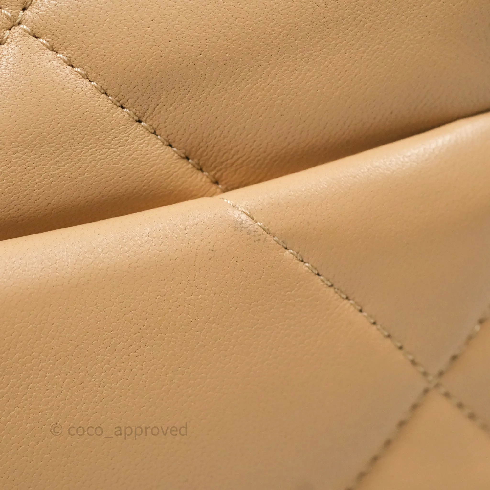 Chanel 19 Small Beige Mixed Hardware