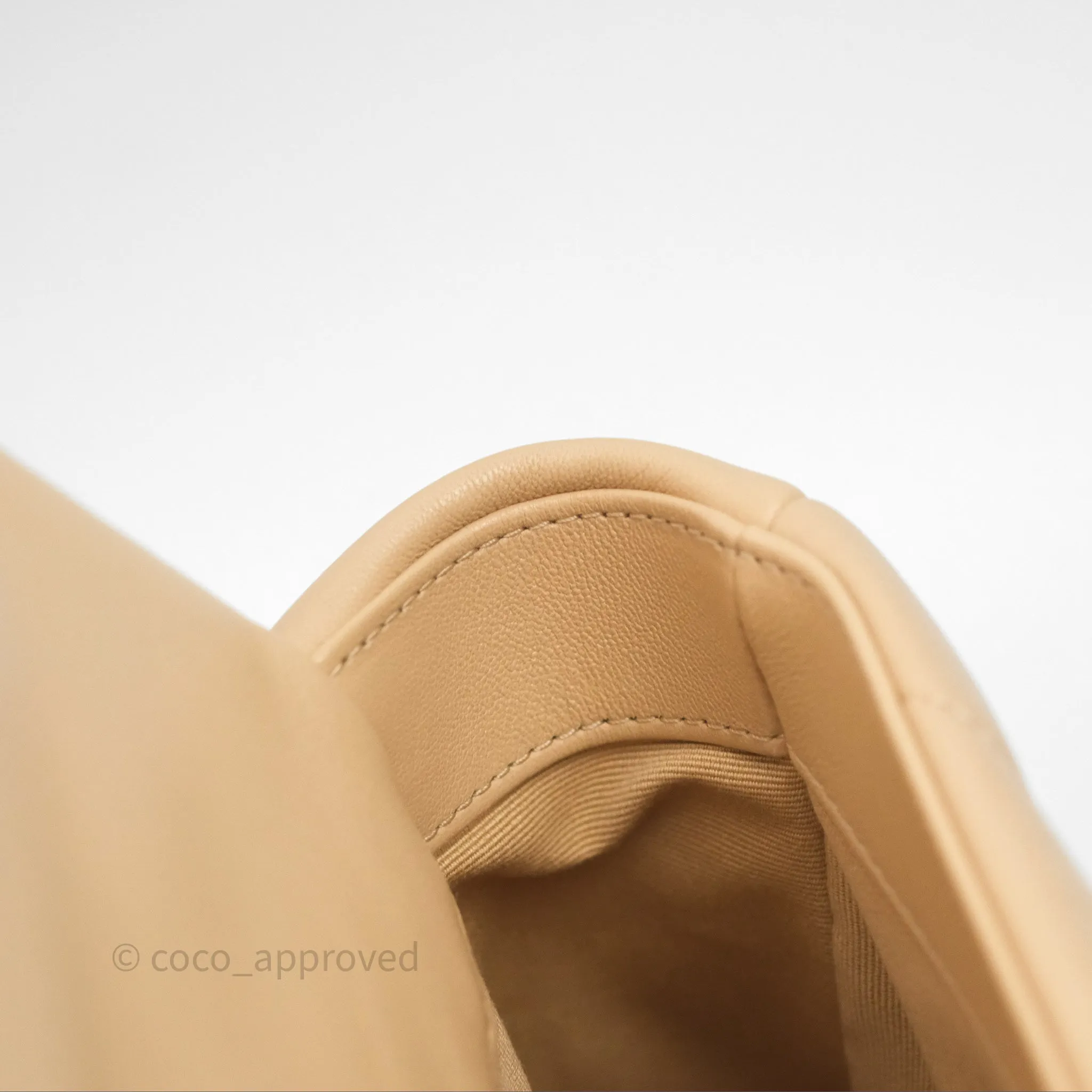 Chanel 19 Small Beige Mixed Hardware