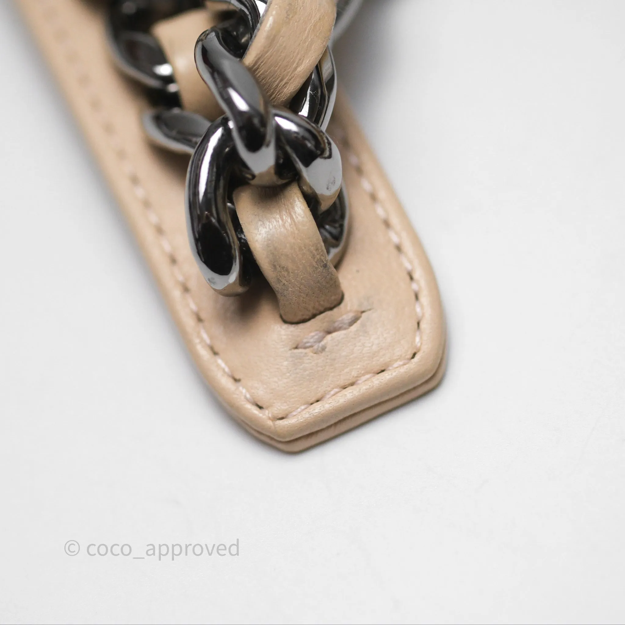 Chanel 19 Small Beige Mixed Hardware