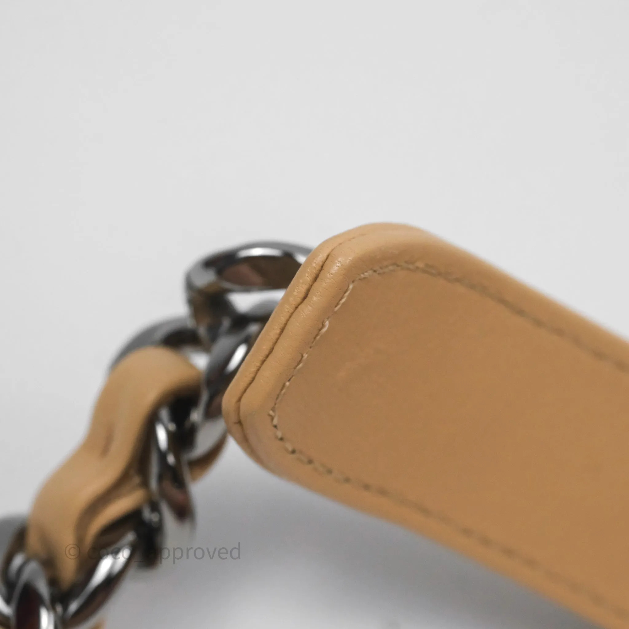 Chanel 19 Small Beige Mixed Hardware