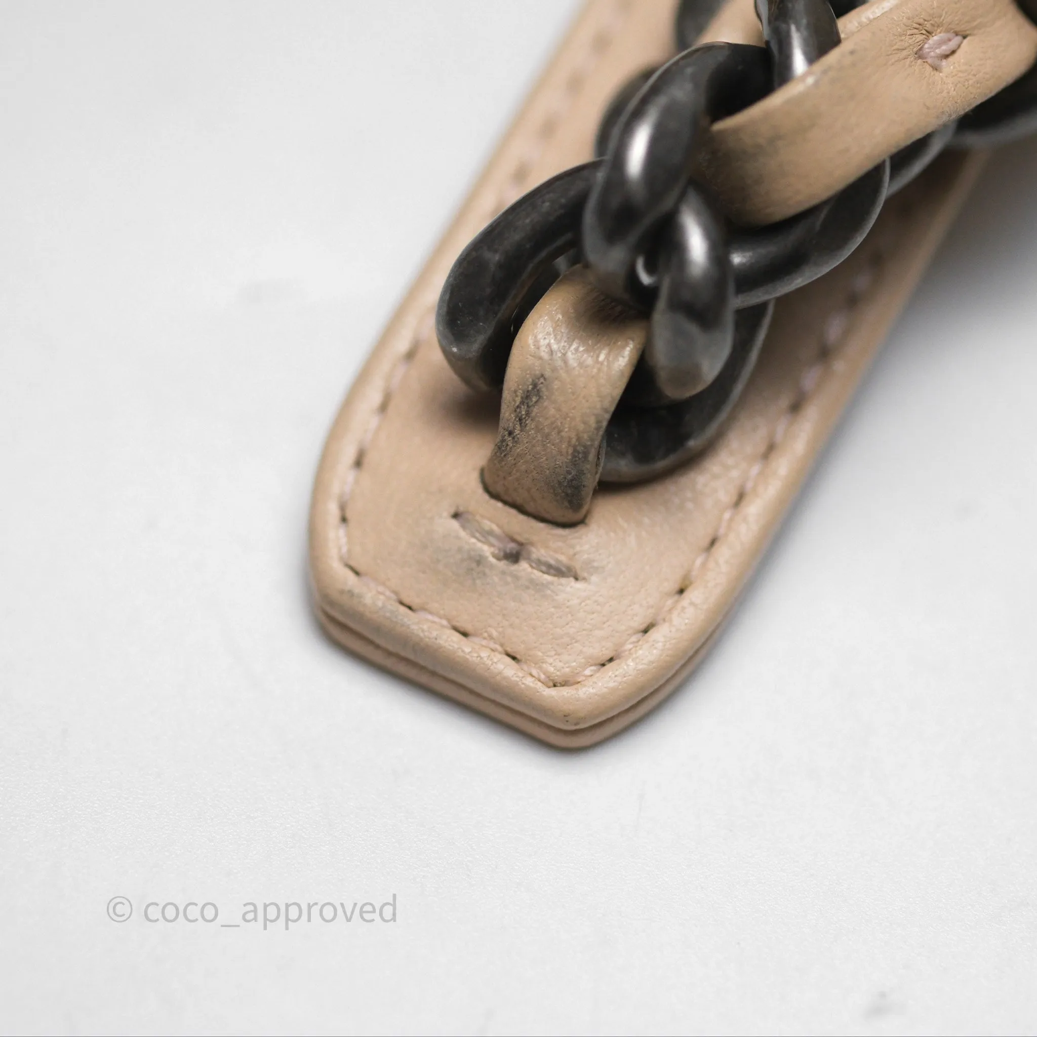 Chanel 19 Small Beige Mixed Hardware