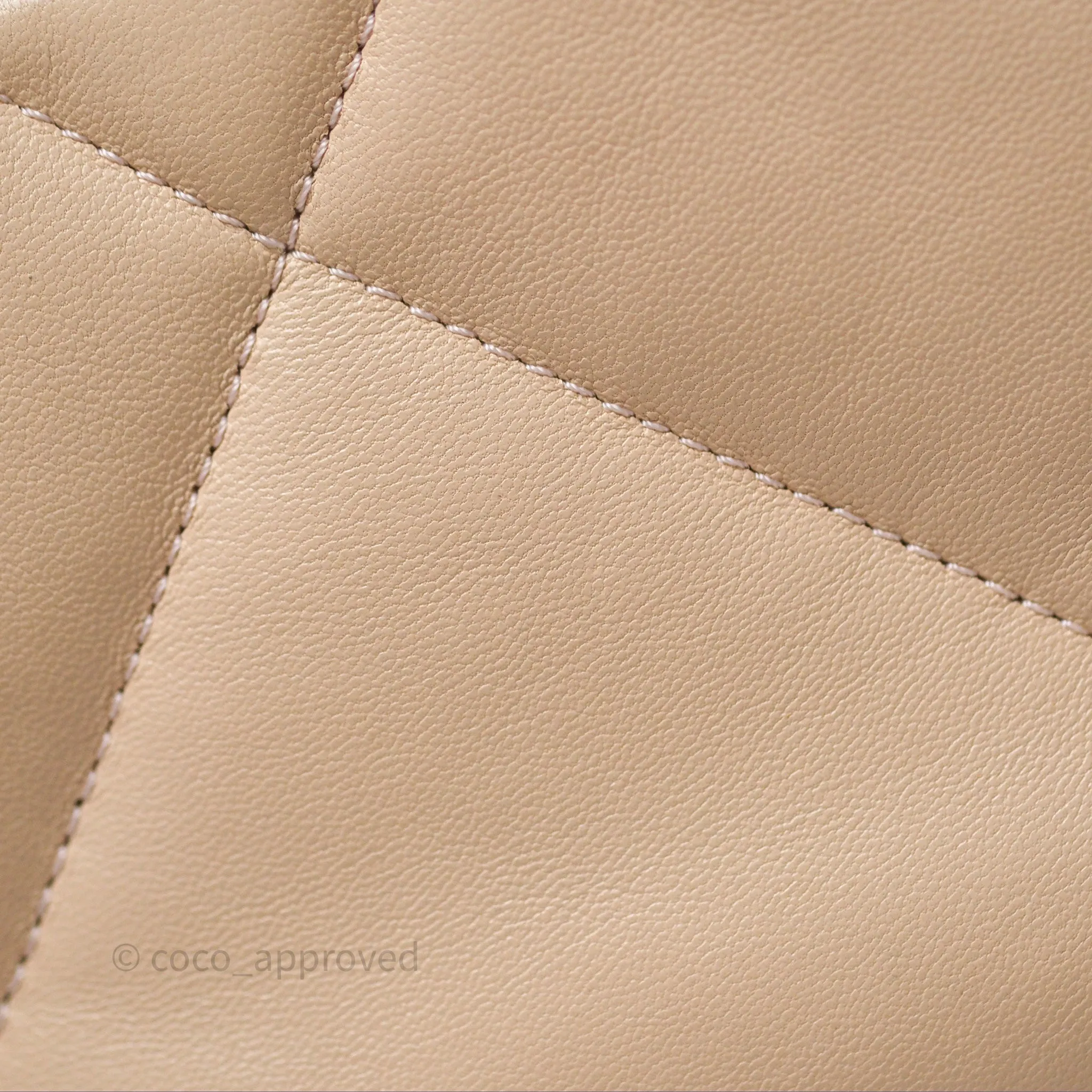 Chanel 19 Small Beige Mixed Hardware