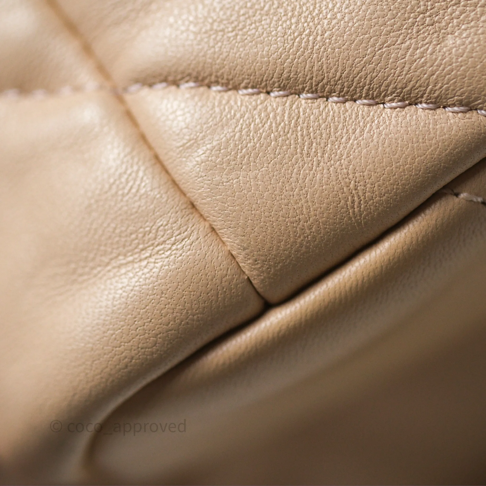Chanel 19 Small Beige Mixed Hardware