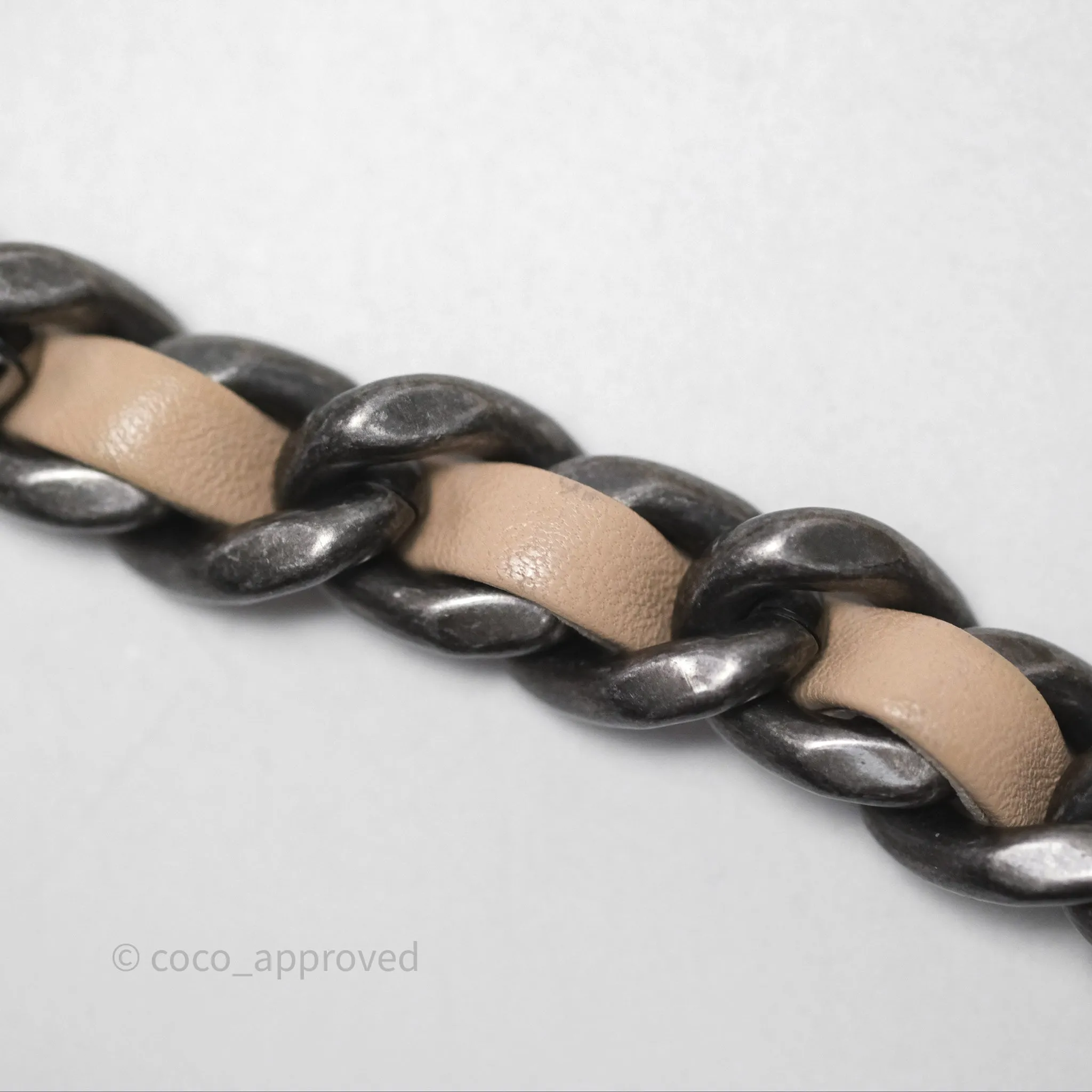 Chanel 19 Small Beige Mixed Hardware
