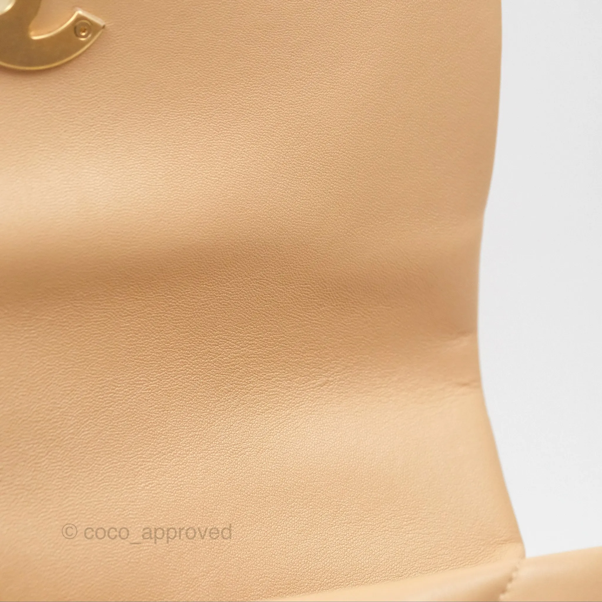 Chanel 19 Small Beige Mixed Hardware