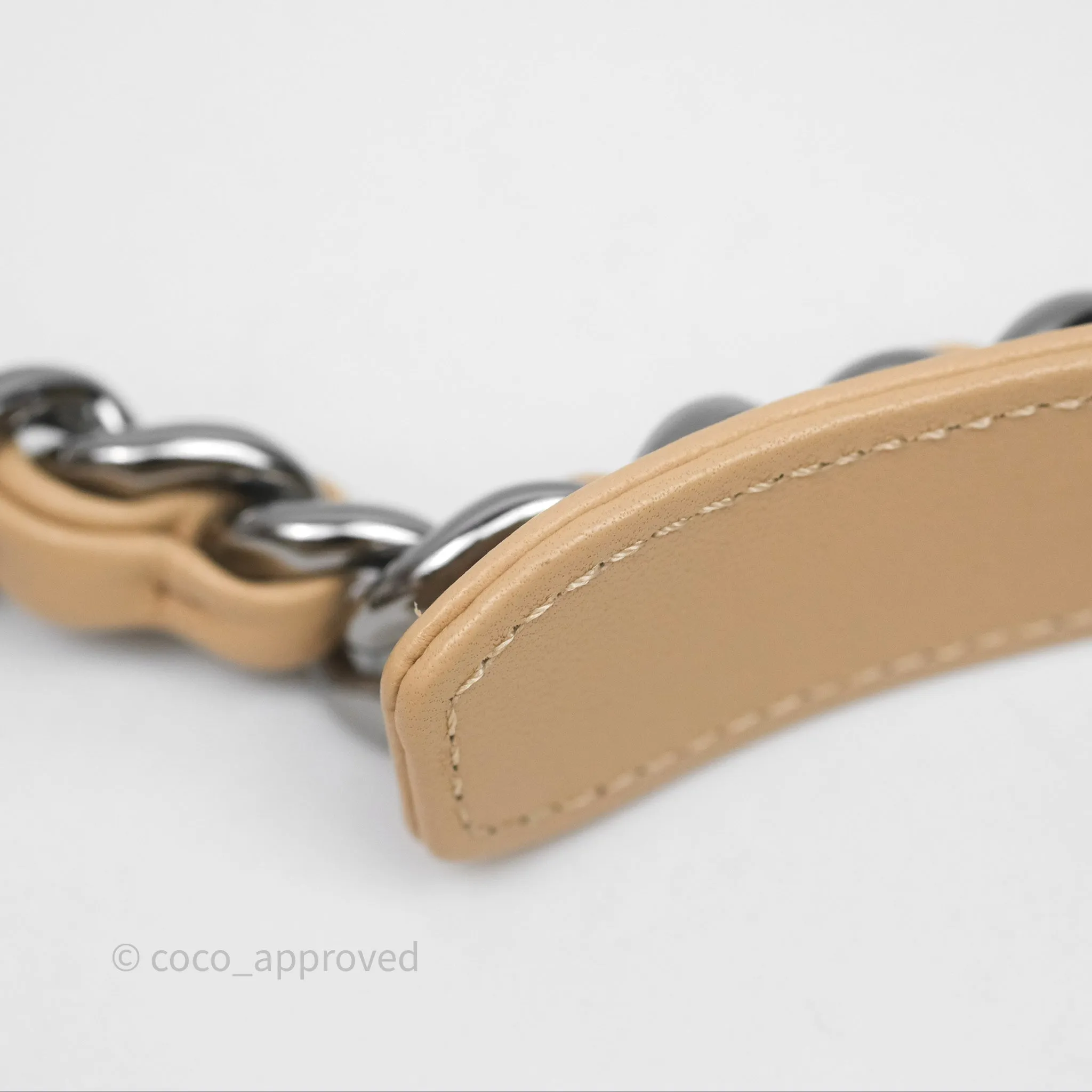 Chanel 19 Small Beige Mixed Hardware