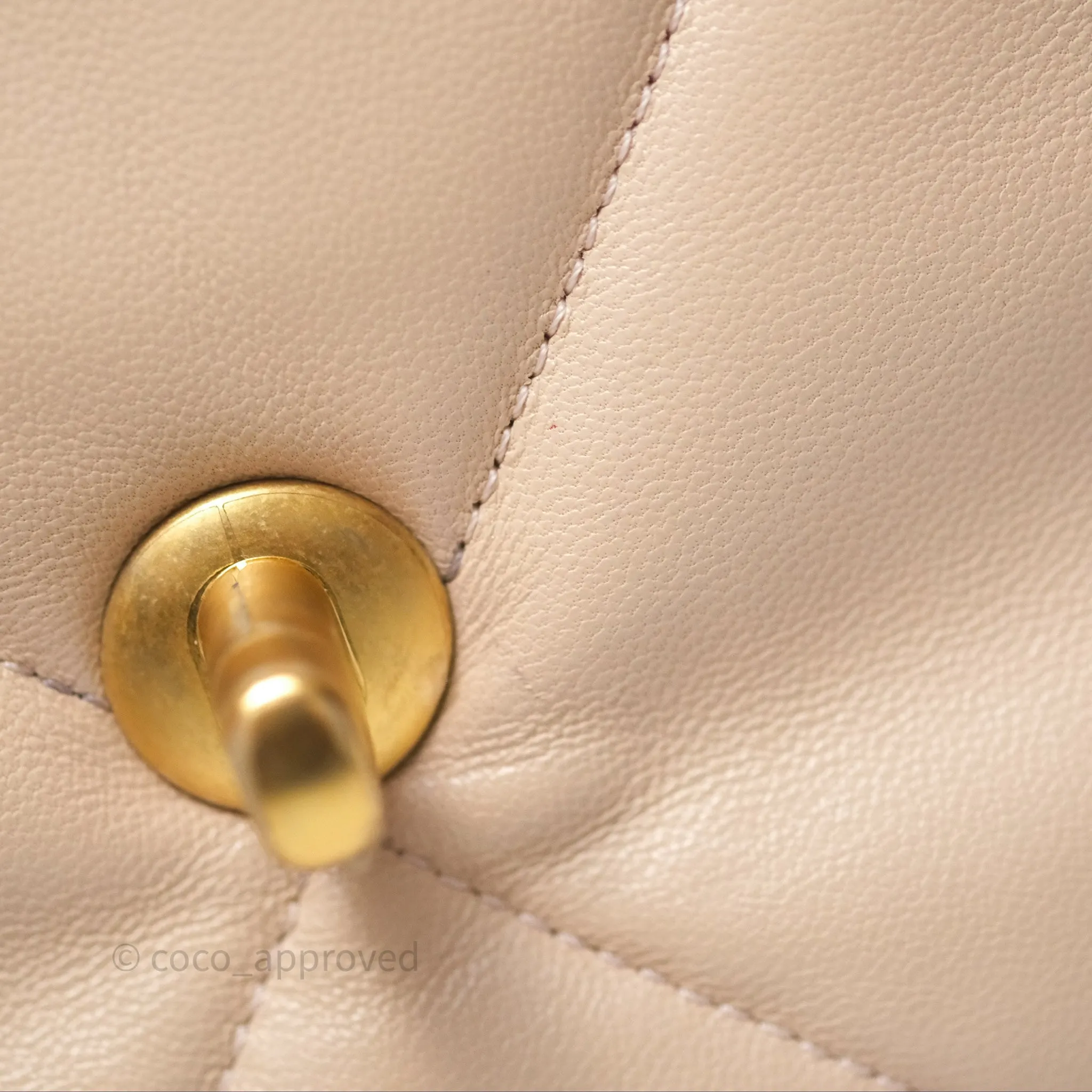 Chanel 19 Small Beige Mixed Hardware