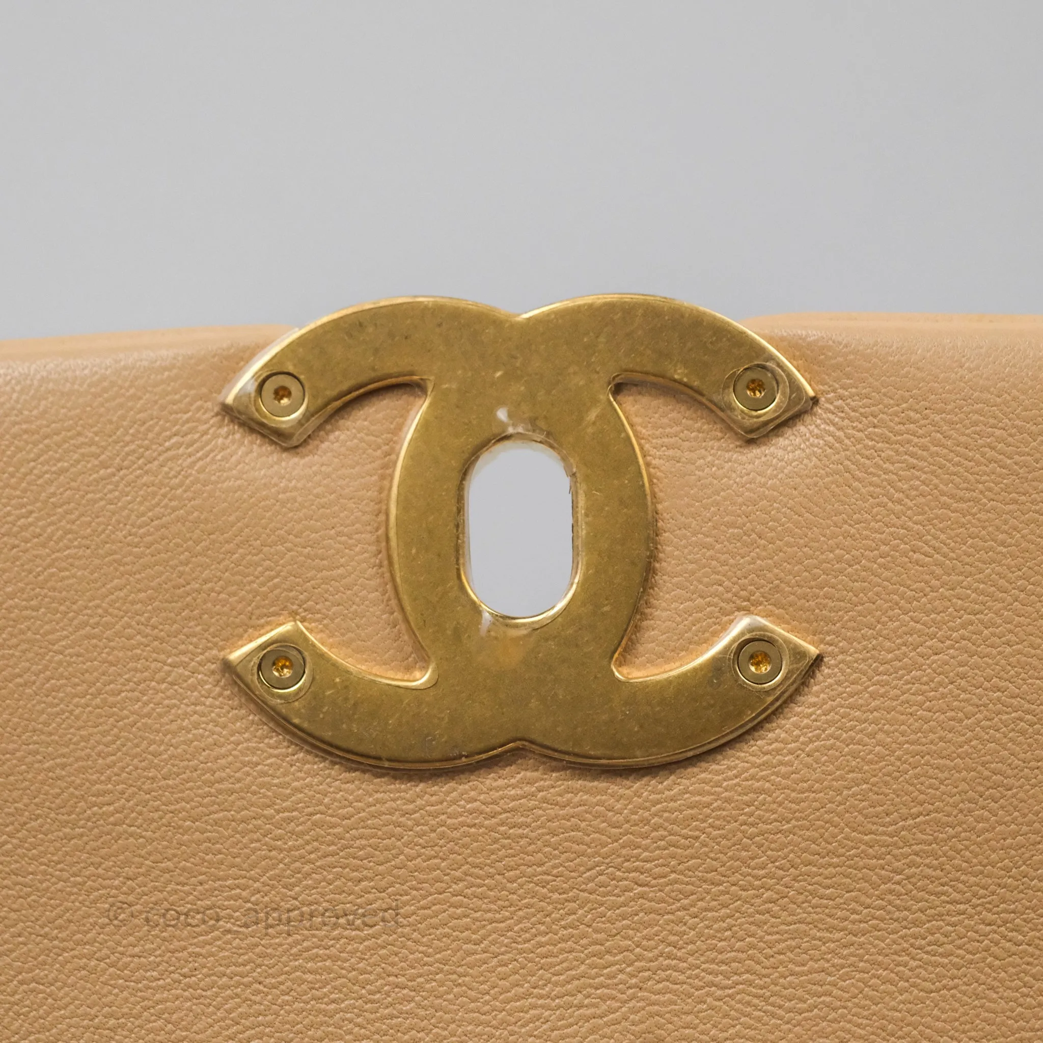 Chanel 19 Small Beige Mixed Hardware