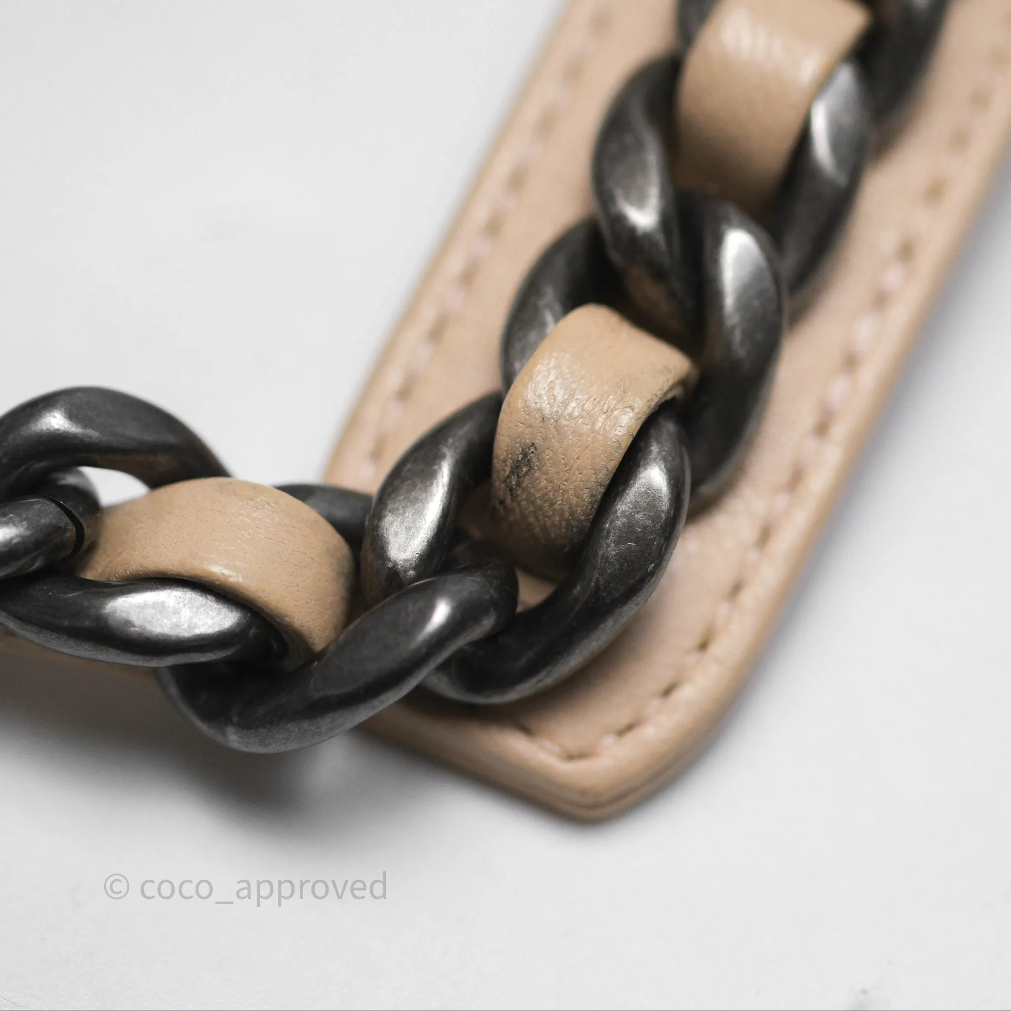 Chanel 19 Small Beige Mixed Hardware
