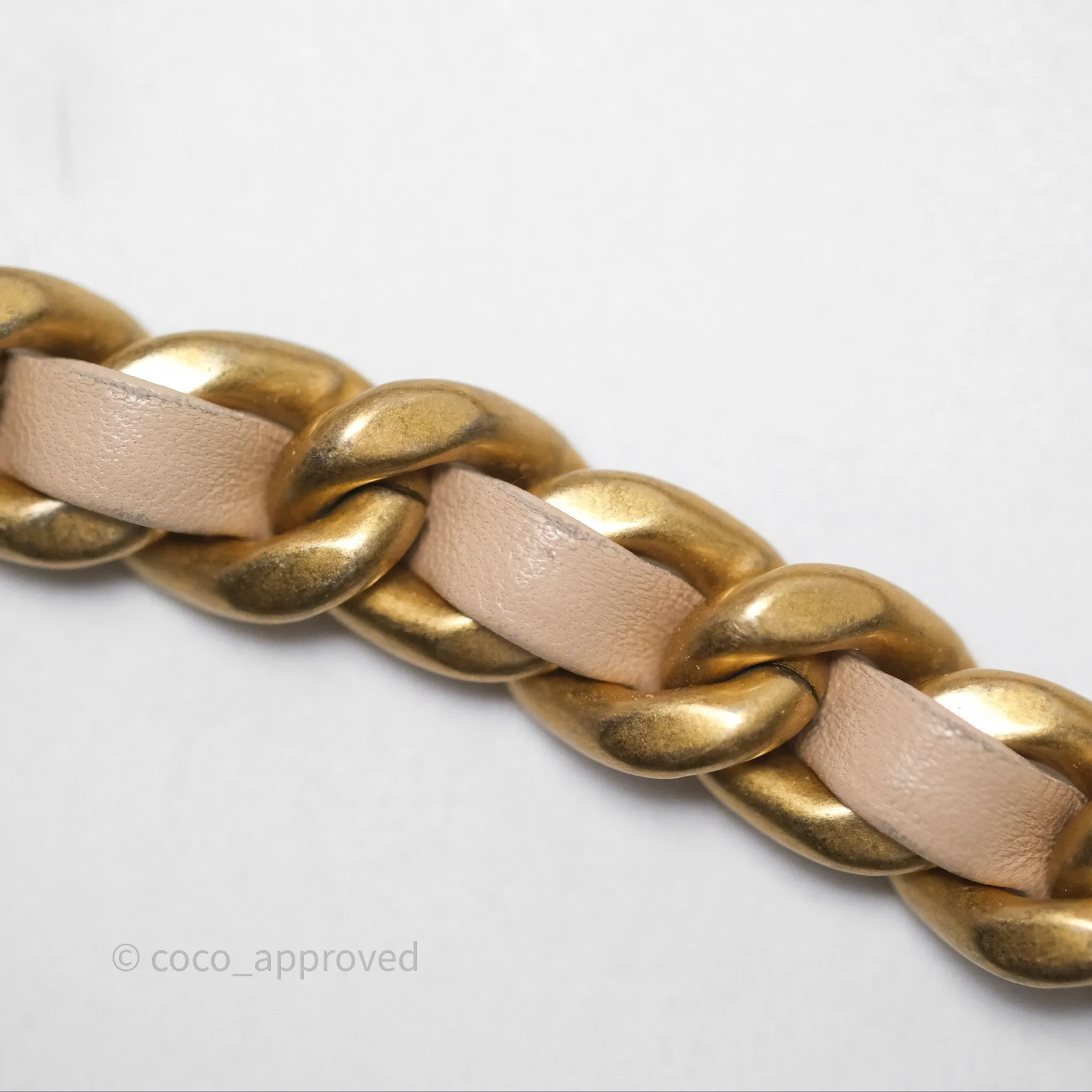 Chanel 19 Small Beige Mixed Hardware
