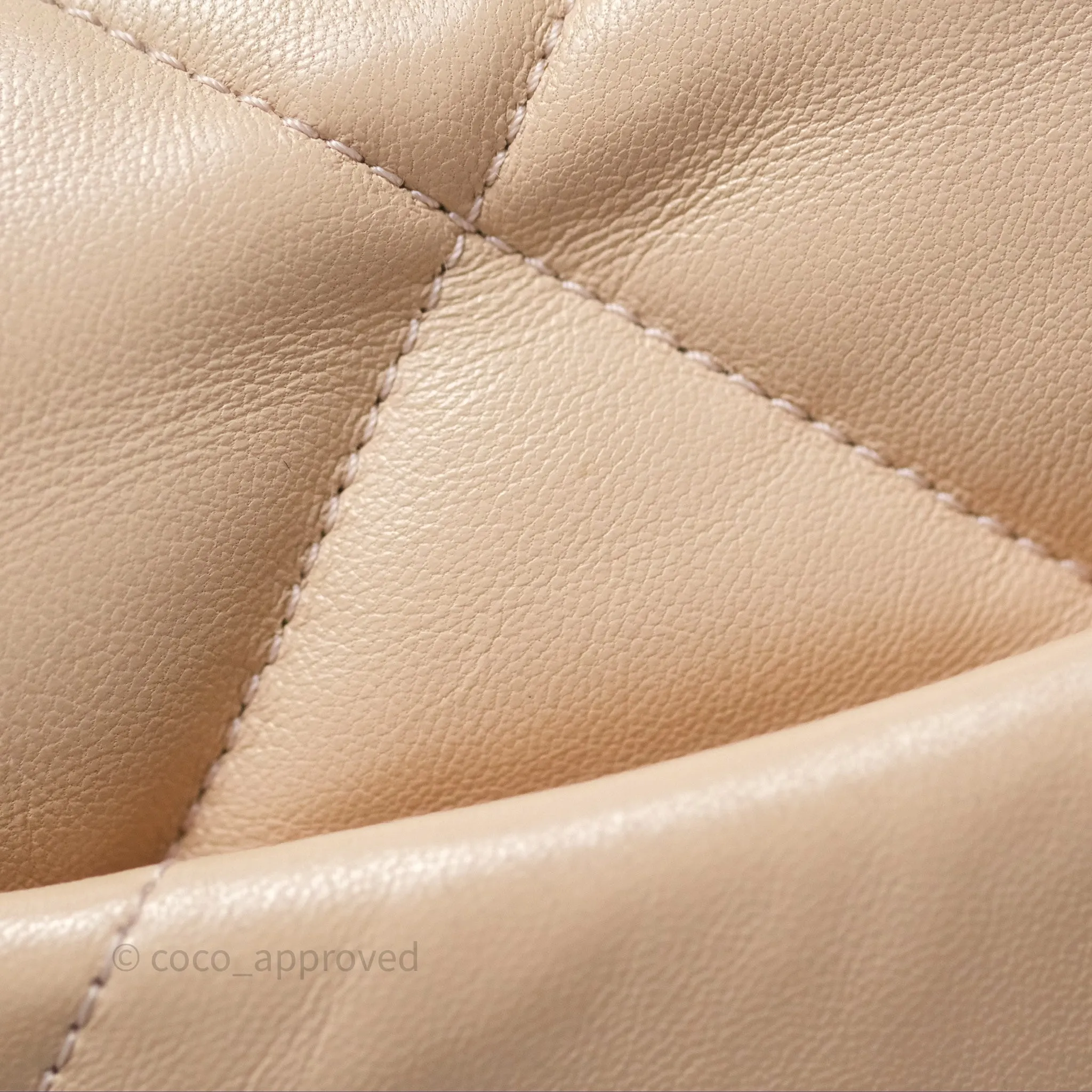 Chanel 19 Small Beige Mixed Hardware