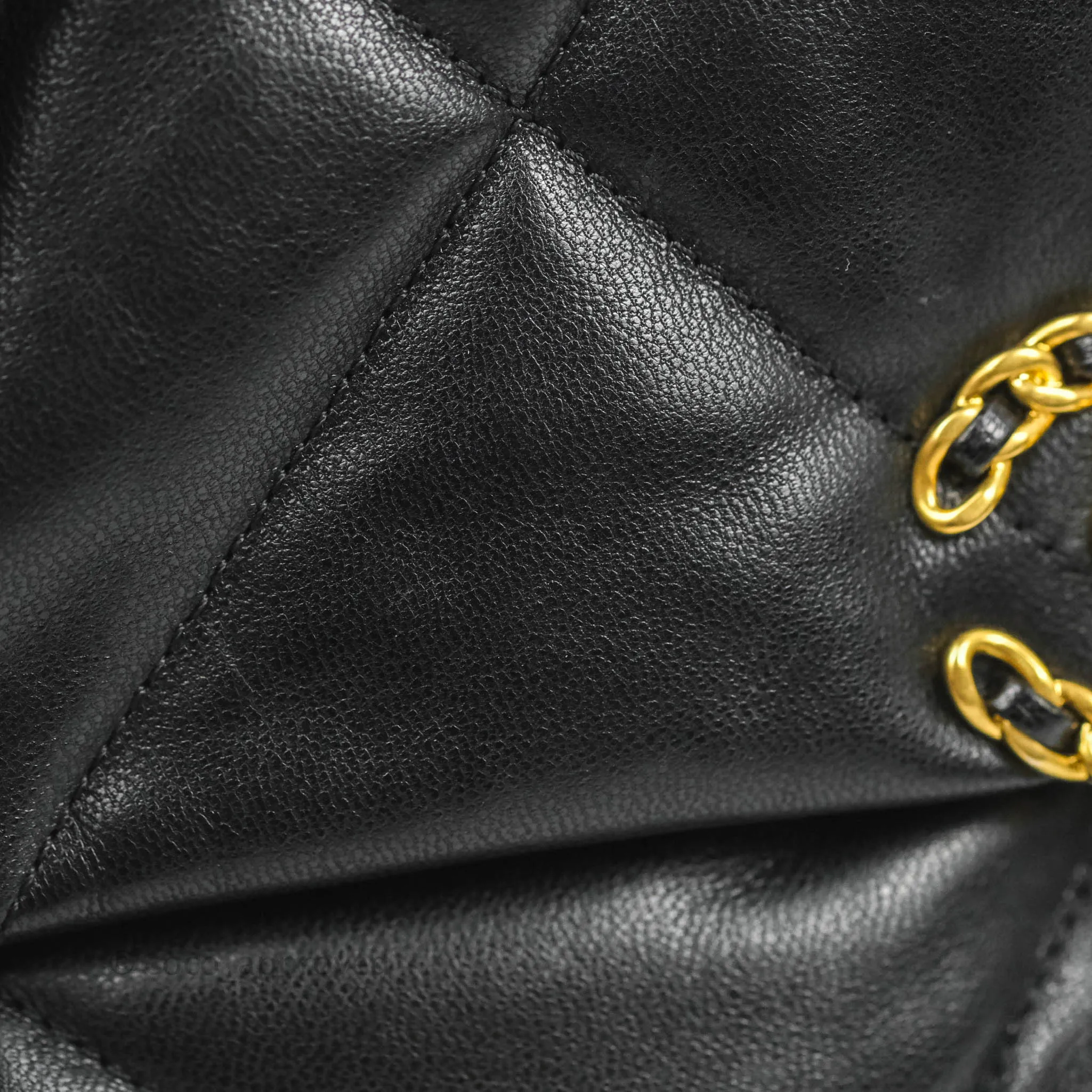Chanel 19 Small Black Goatskin Mixed Hardware 20B