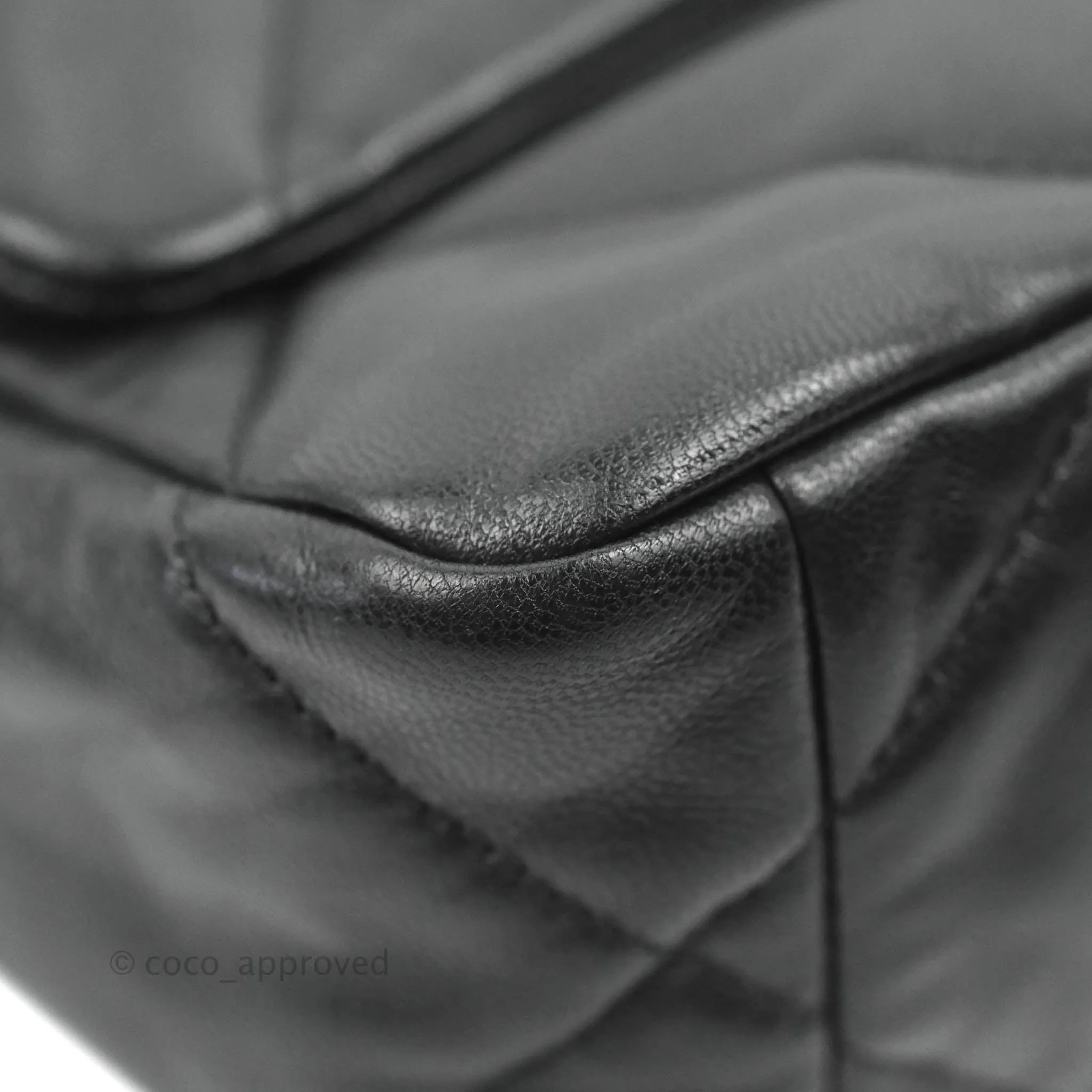 Chanel 19 Small Black Goatskin Mixed Hardware 20B