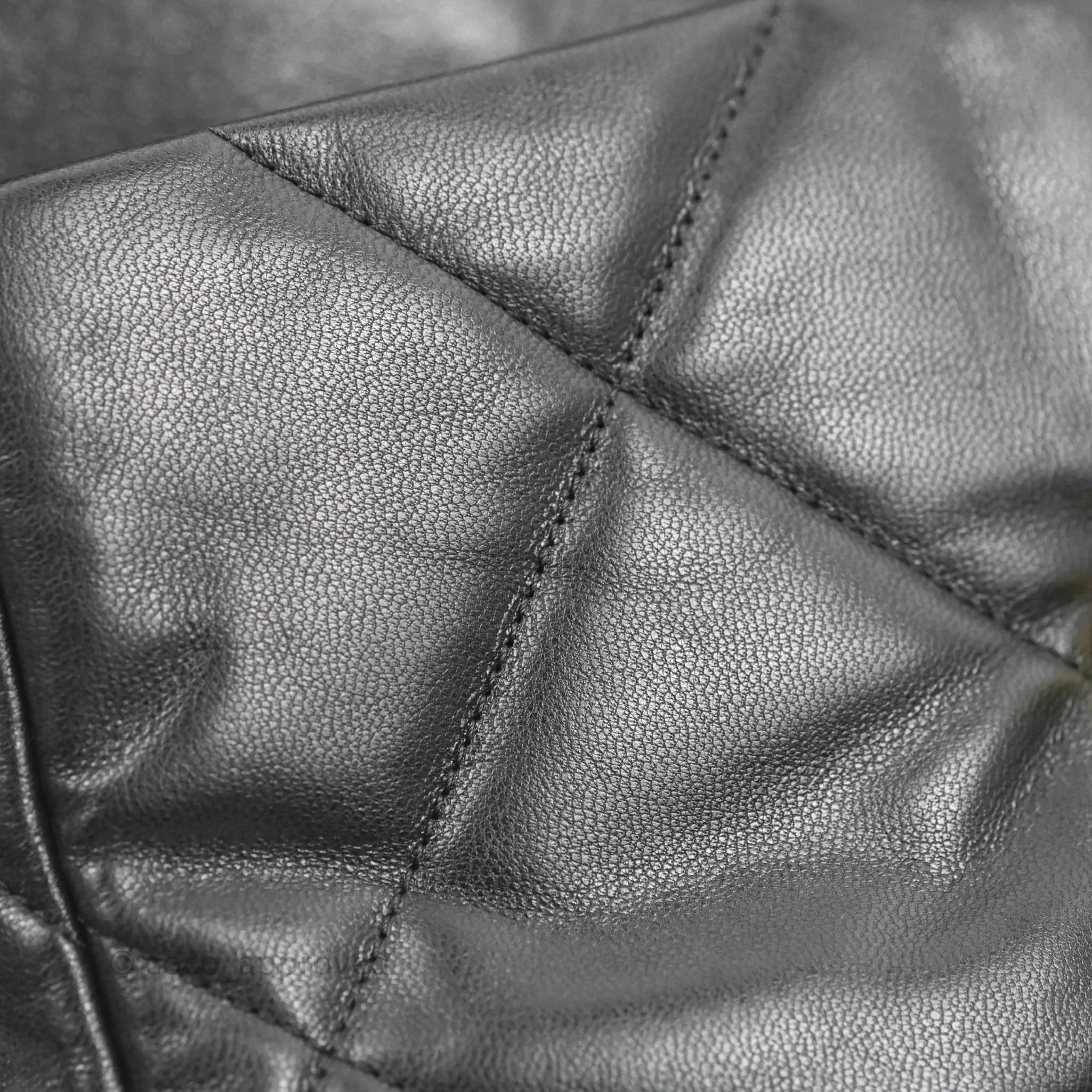 Chanel 19 Small Black Goatskin Mixed Hardware 20B