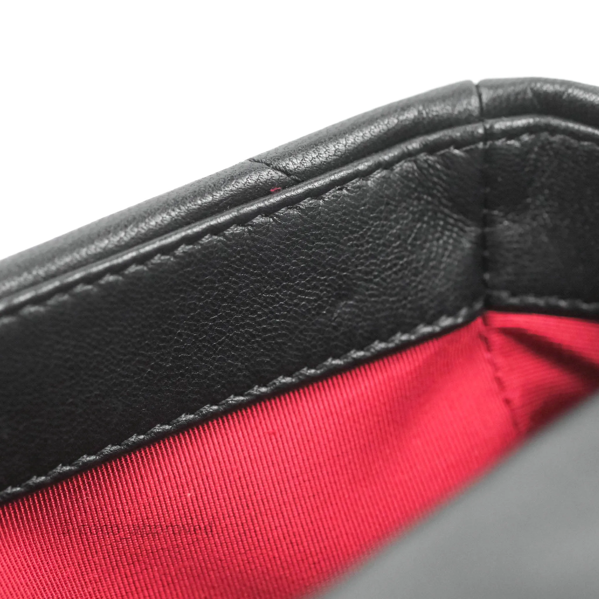 Chanel 19 Small Black Goatskin Mixed Hardware 20B