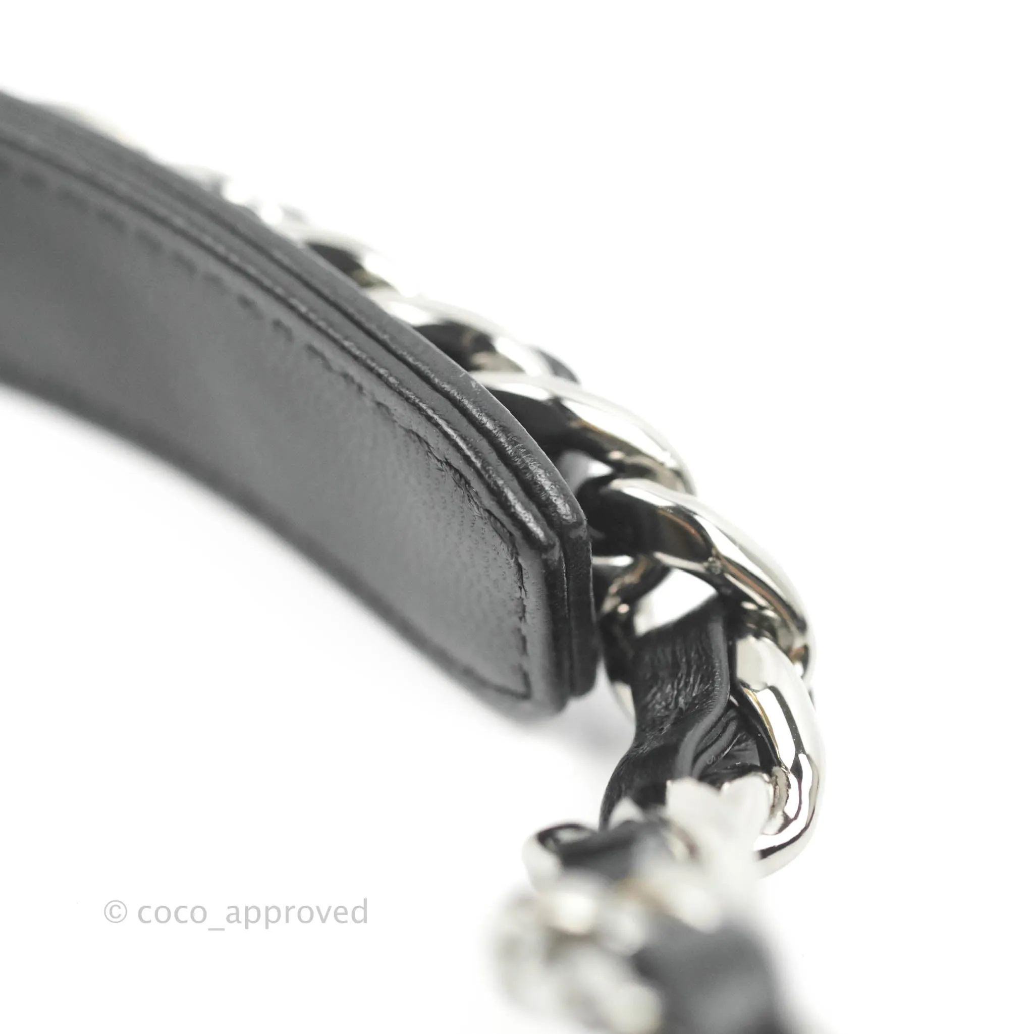 Chanel 19 Small Black Goatskin Mixed Hardware 20B