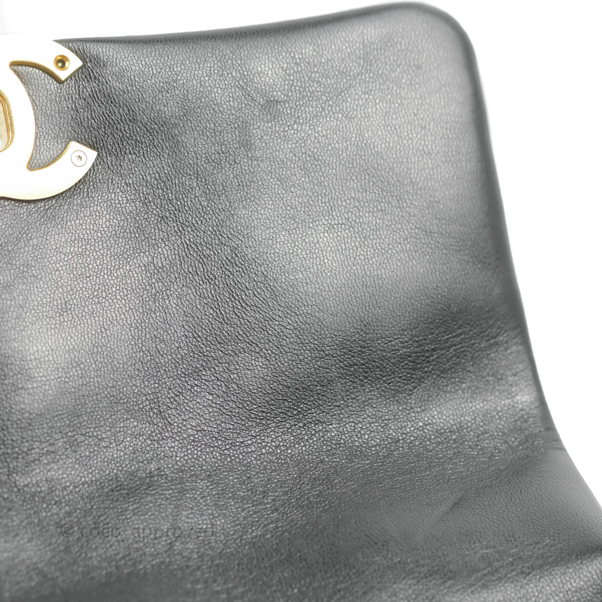 Chanel 19 Small Black Goatskin Mixed Hardware 20B
