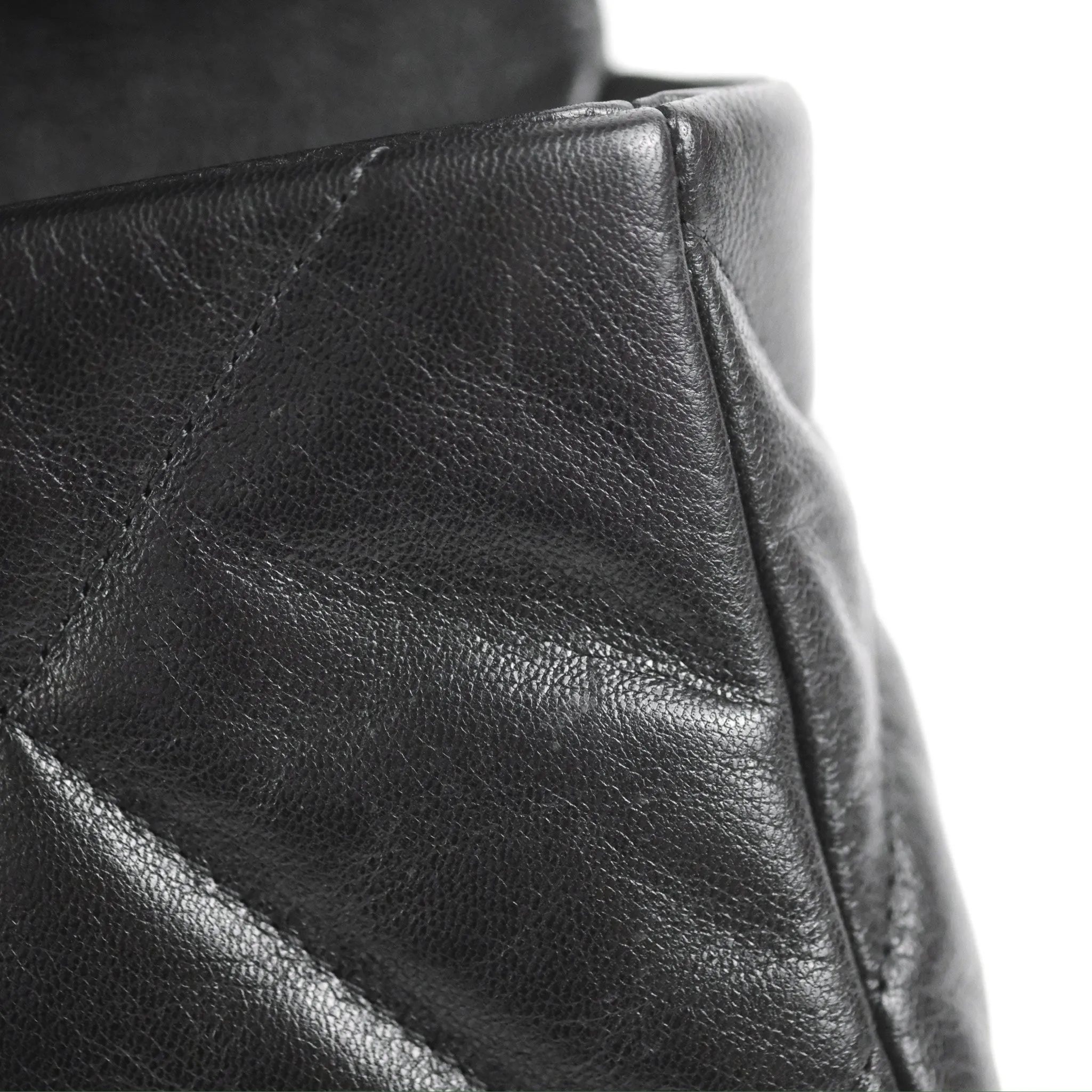 Chanel 19 Small Black Goatskin Mixed Hardware