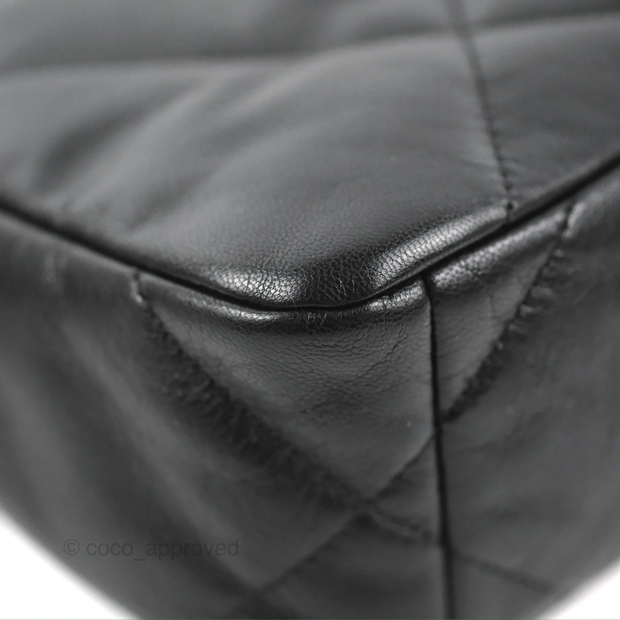 Chanel 19 Small Black Goatskin Mixed Hardware