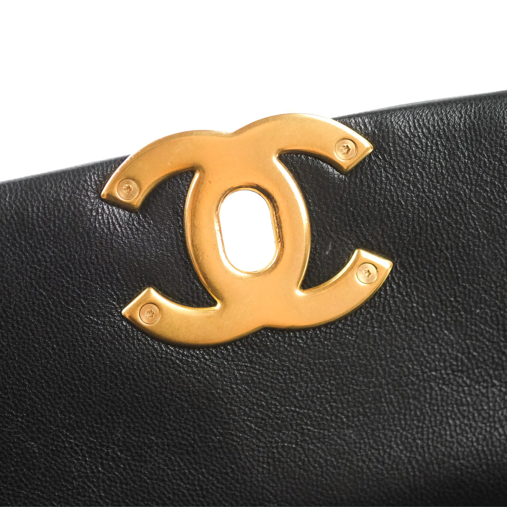 Chanel 19 Small Black Goatskin Mixed Hardware