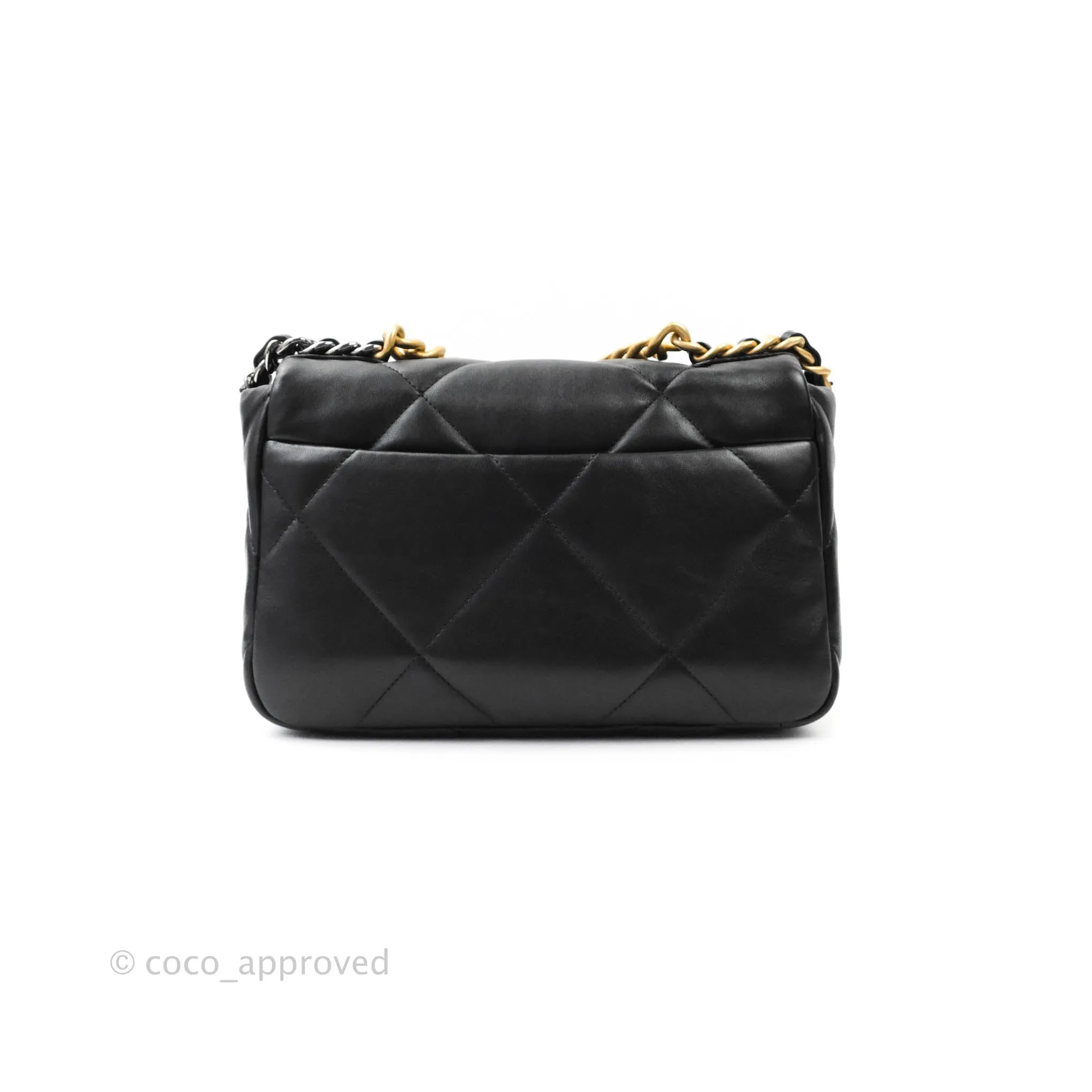 Chanel 19 Small Black Mixed Hardware