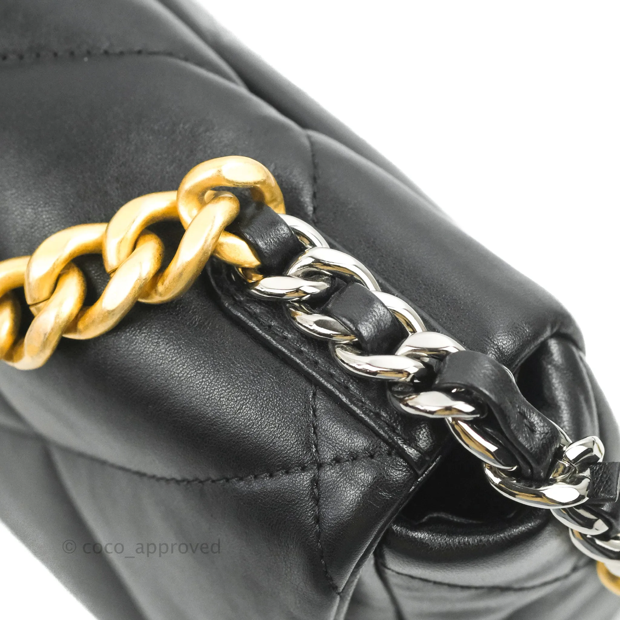 Chanel 19 Small Black Mixed Hardware