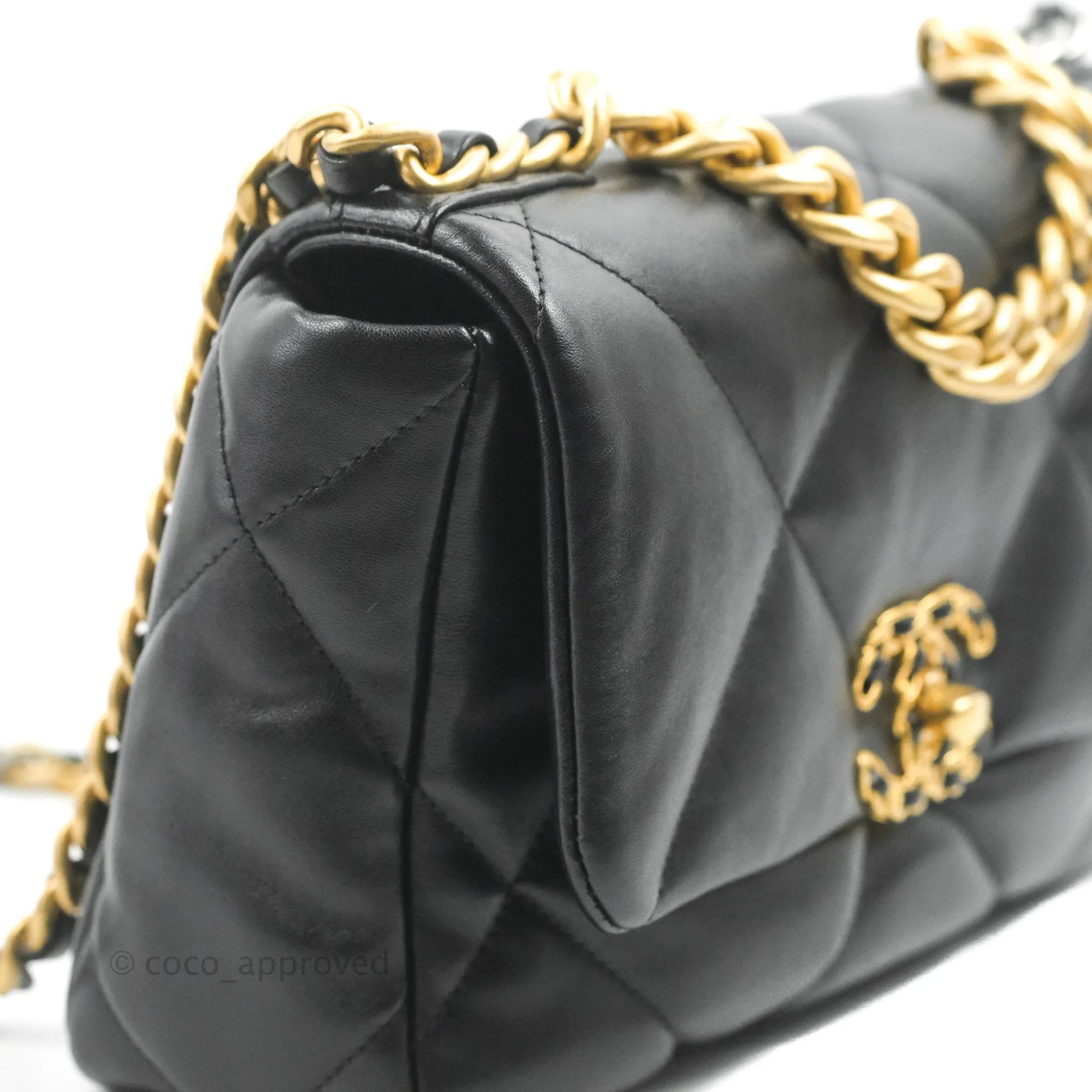 Chanel 19 Small Black Mixed Hardware