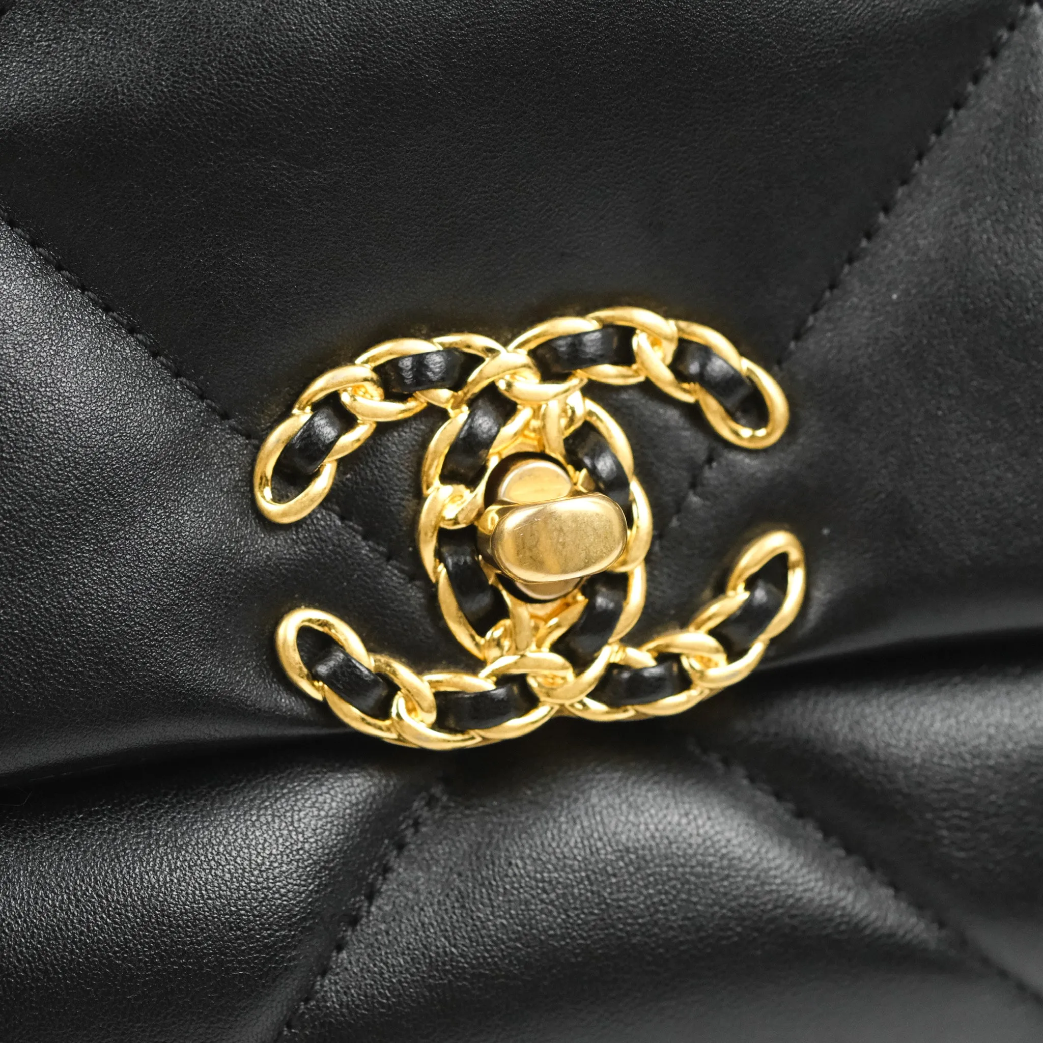Chanel 19 Small Black Mixed Hardware