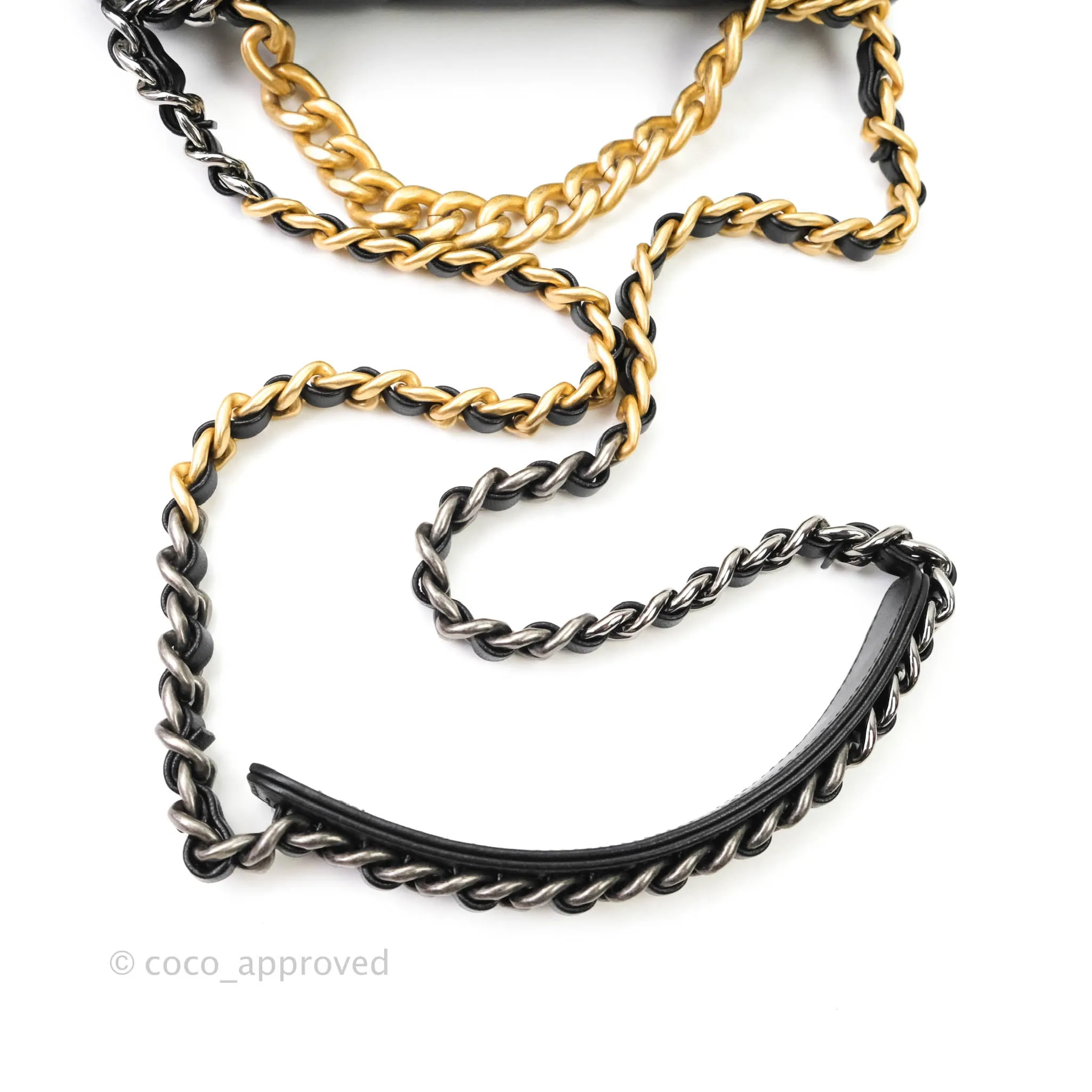 Chanel 19 Small Black Mixed Hardware
