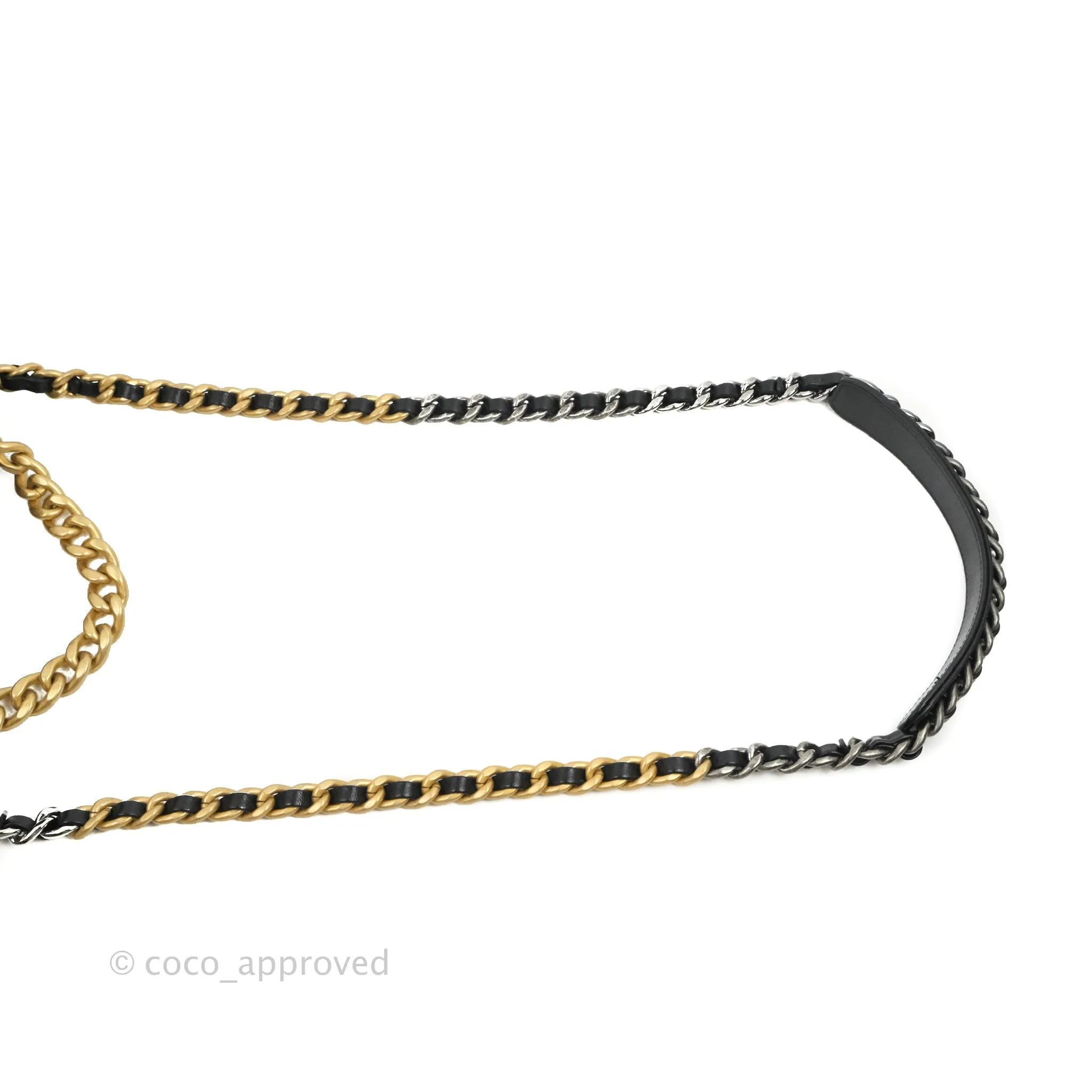 Chanel 19 Small Black Mixed Hardware