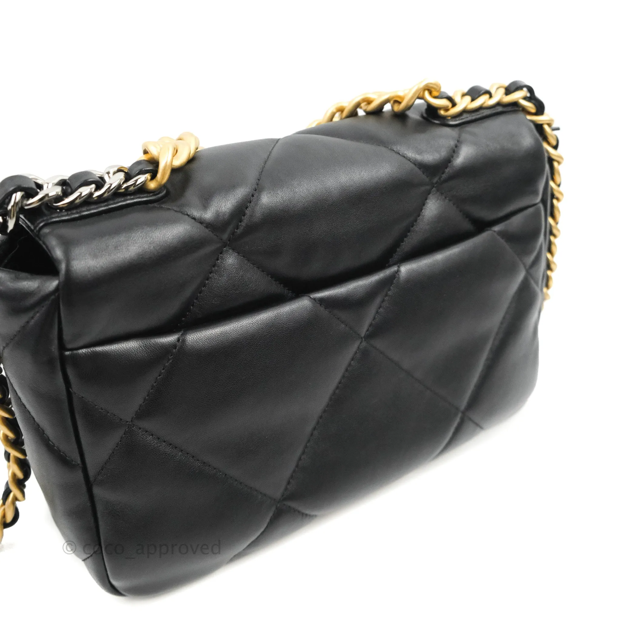 Chanel 19 Small Black Mixed Hardware