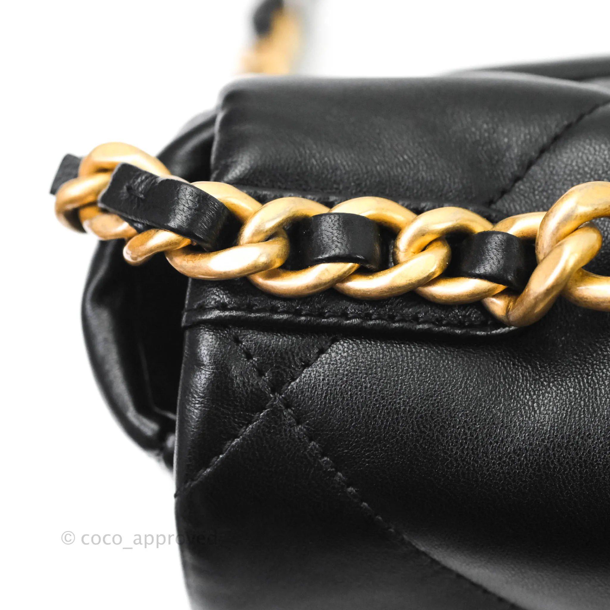 Chanel 19 Small Black Mixed Hardware