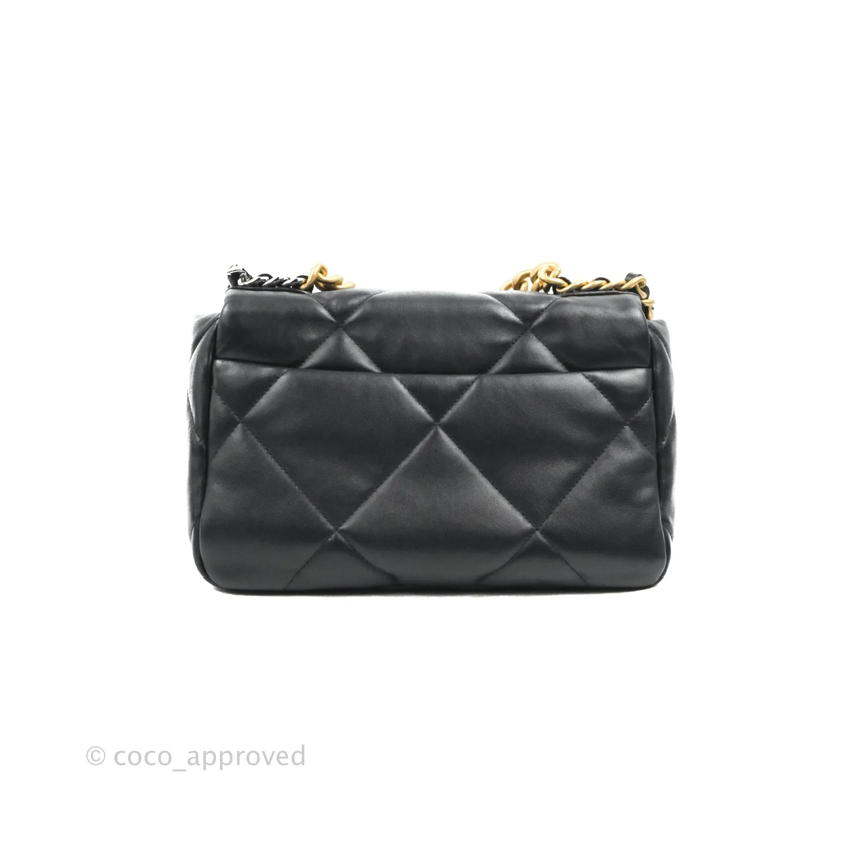 Chanel 19 Small Black Mixed Hardware