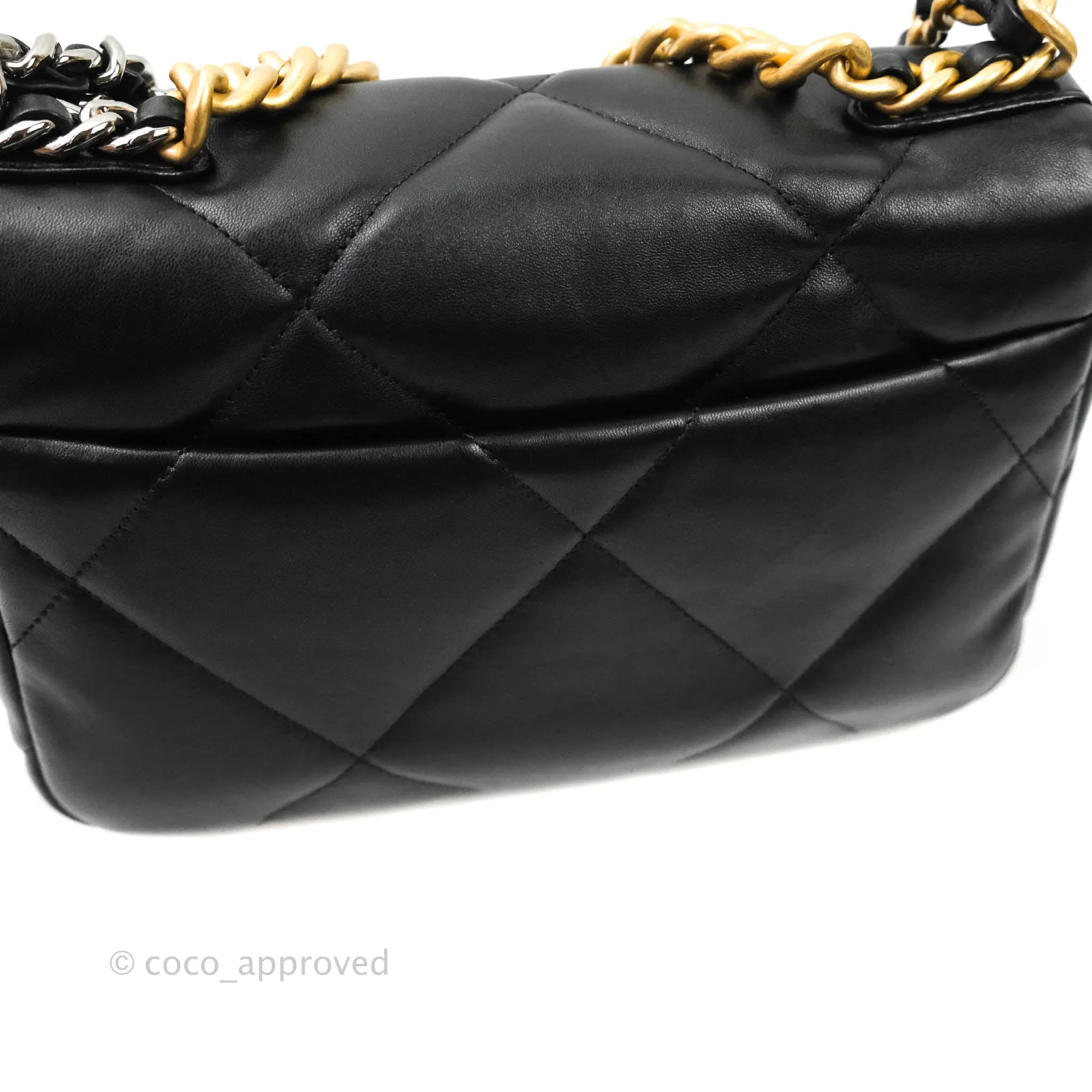 Chanel 19 Small Black Mixed Hardware