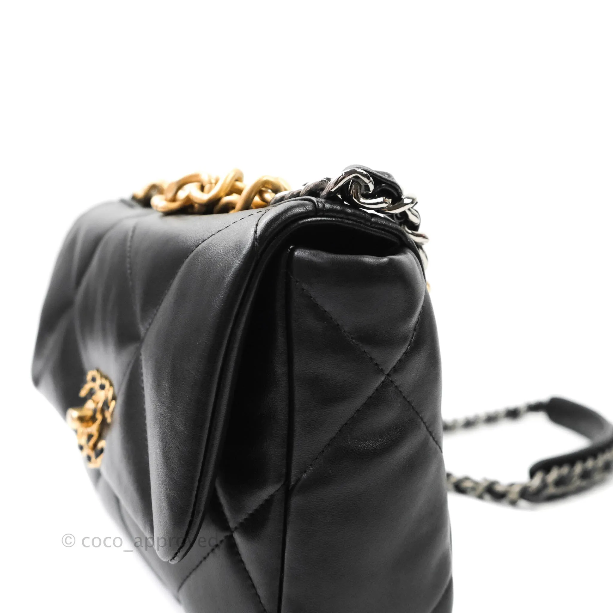Chanel 19 Small Black Mixed Hardware